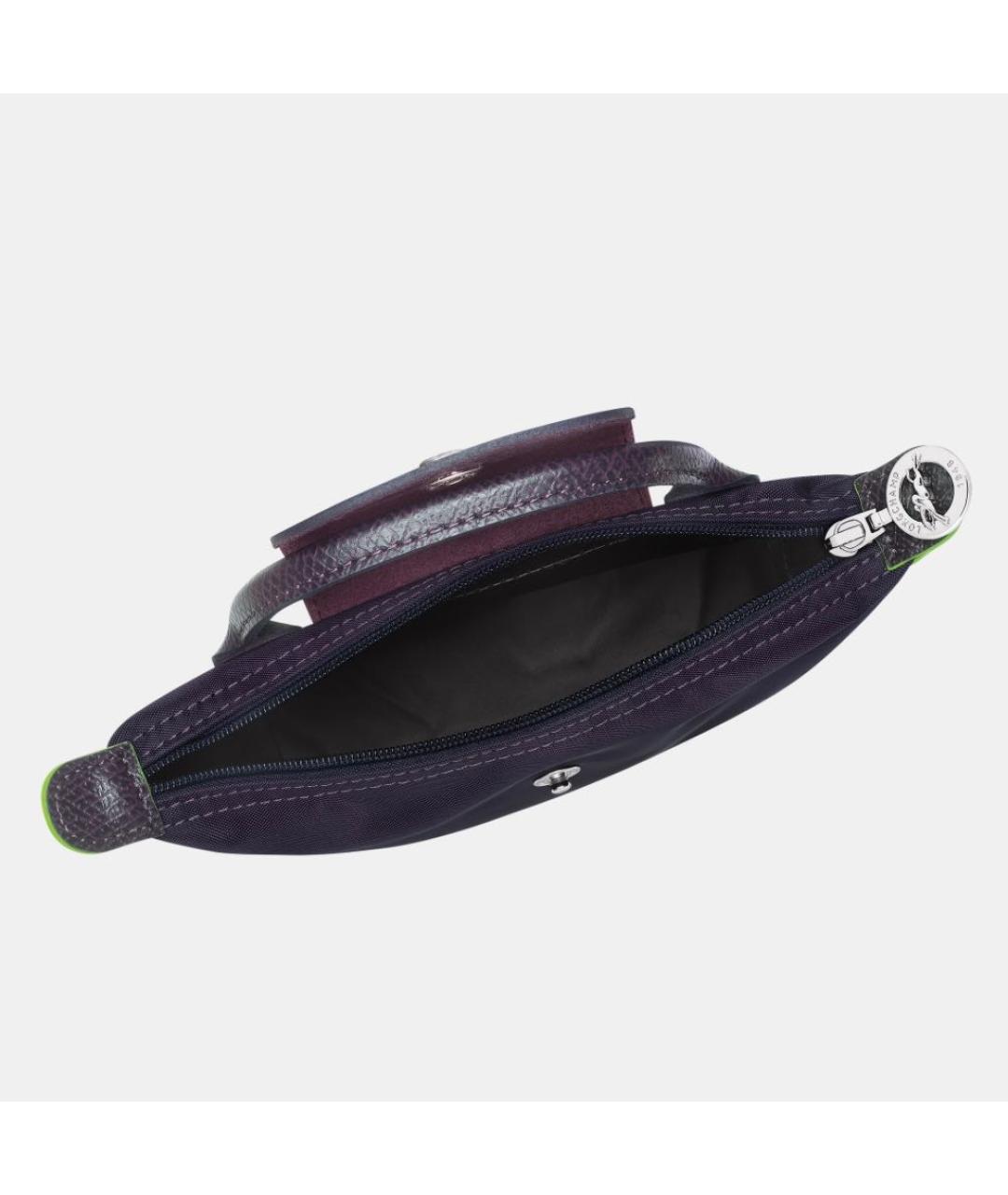 LONGCHAMP Фиолетовая сумка с короткими ручками, фото 4