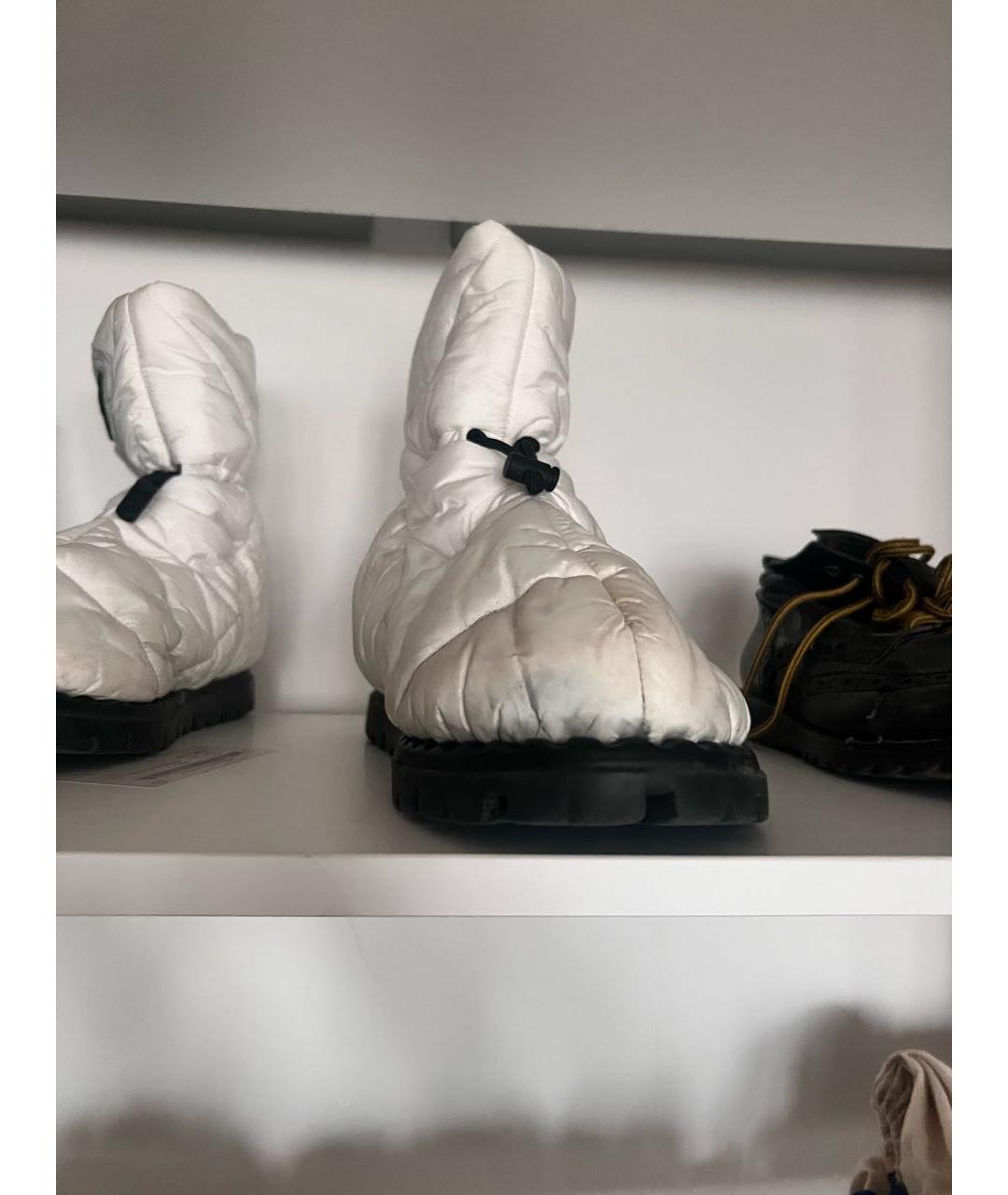PRADA Белые ботинки, фото 5