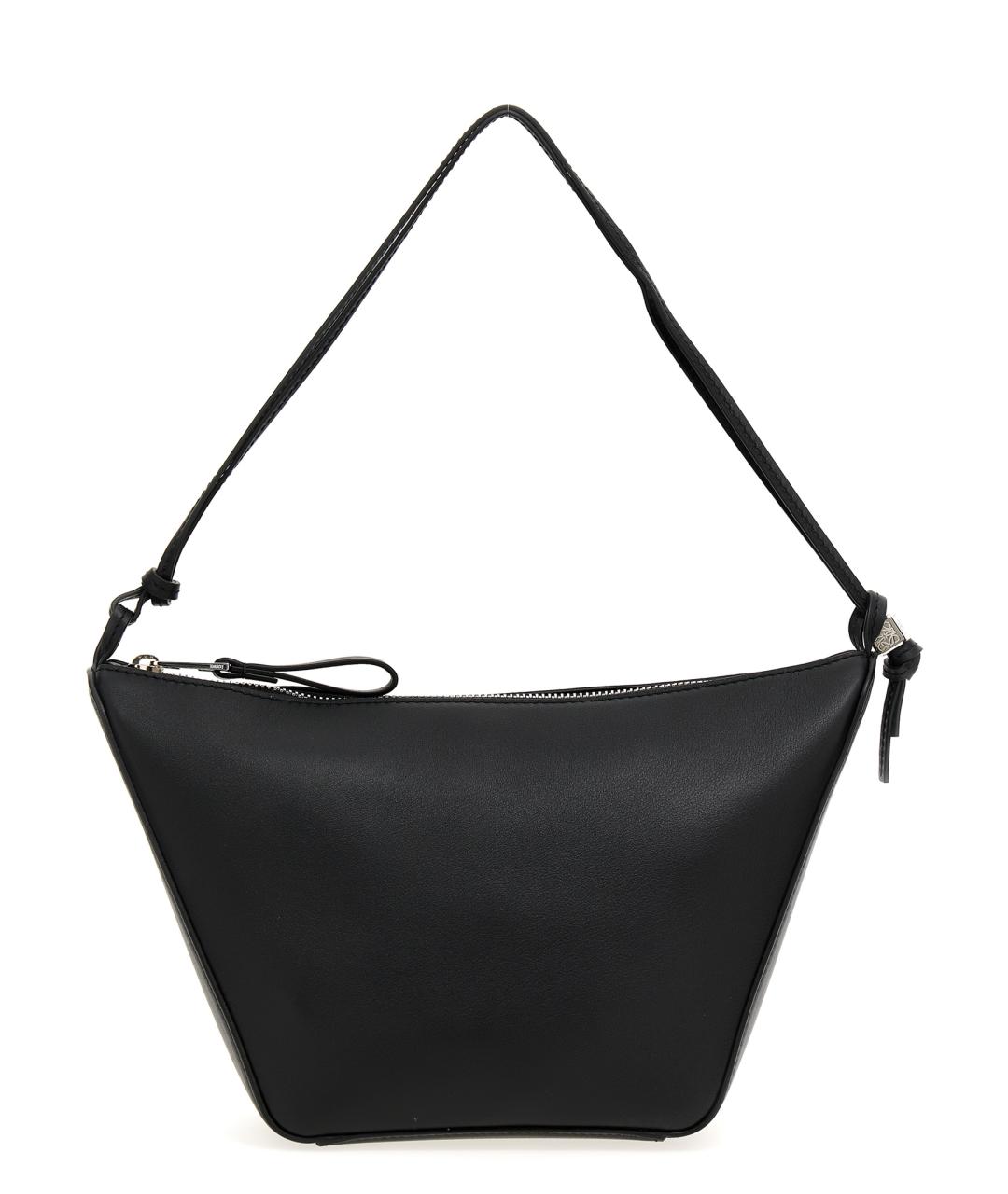 LOEWE Черная кожаная сумка через плечо, фото 1