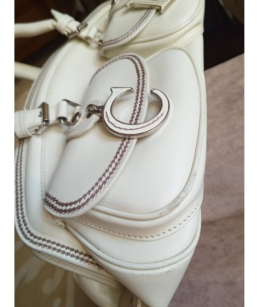 CHRISTIAN DIOR Кожаная сумка с короткими ручками, фото 8
