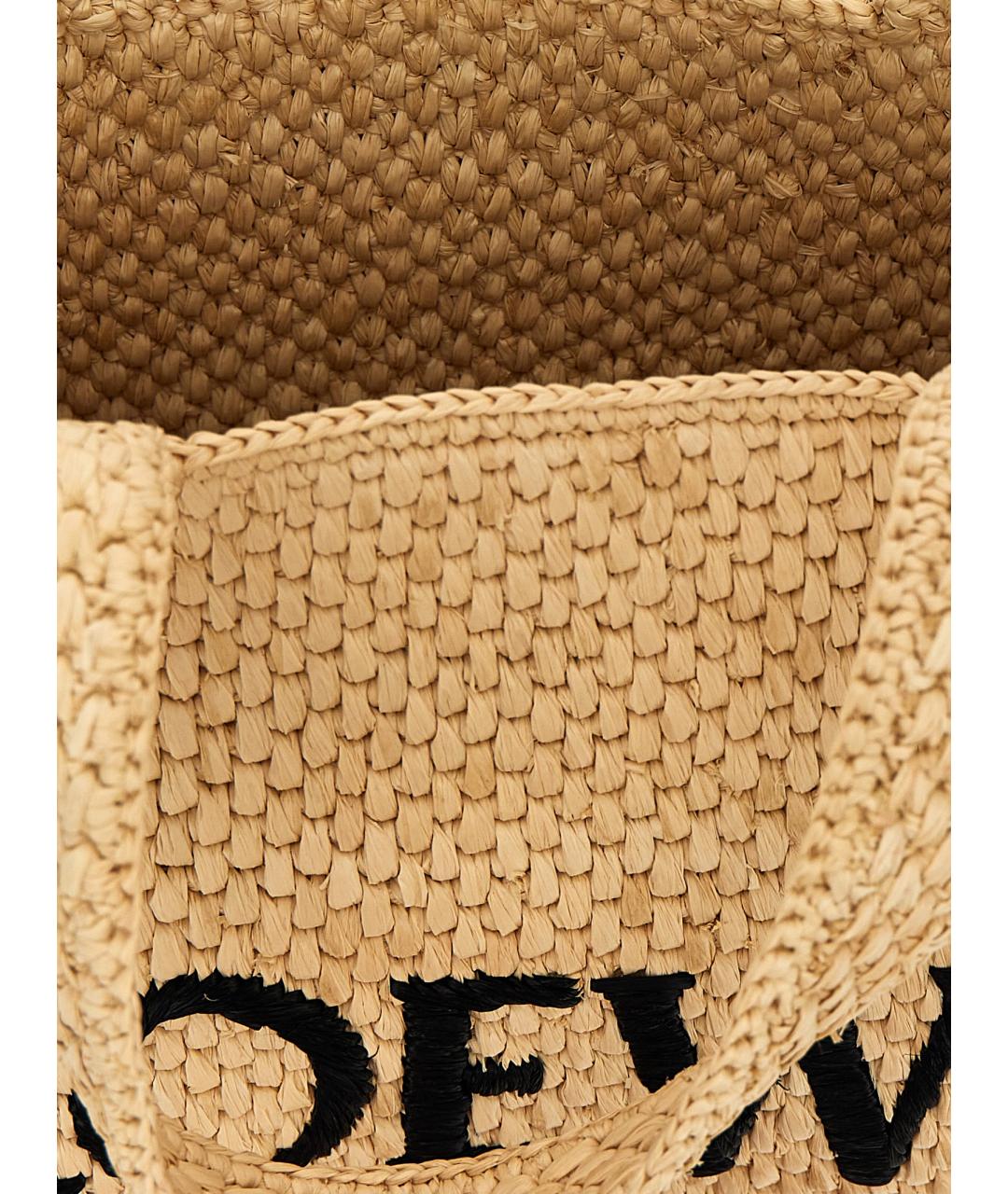 LOEWE Бежевая сумка тоут, фото 4