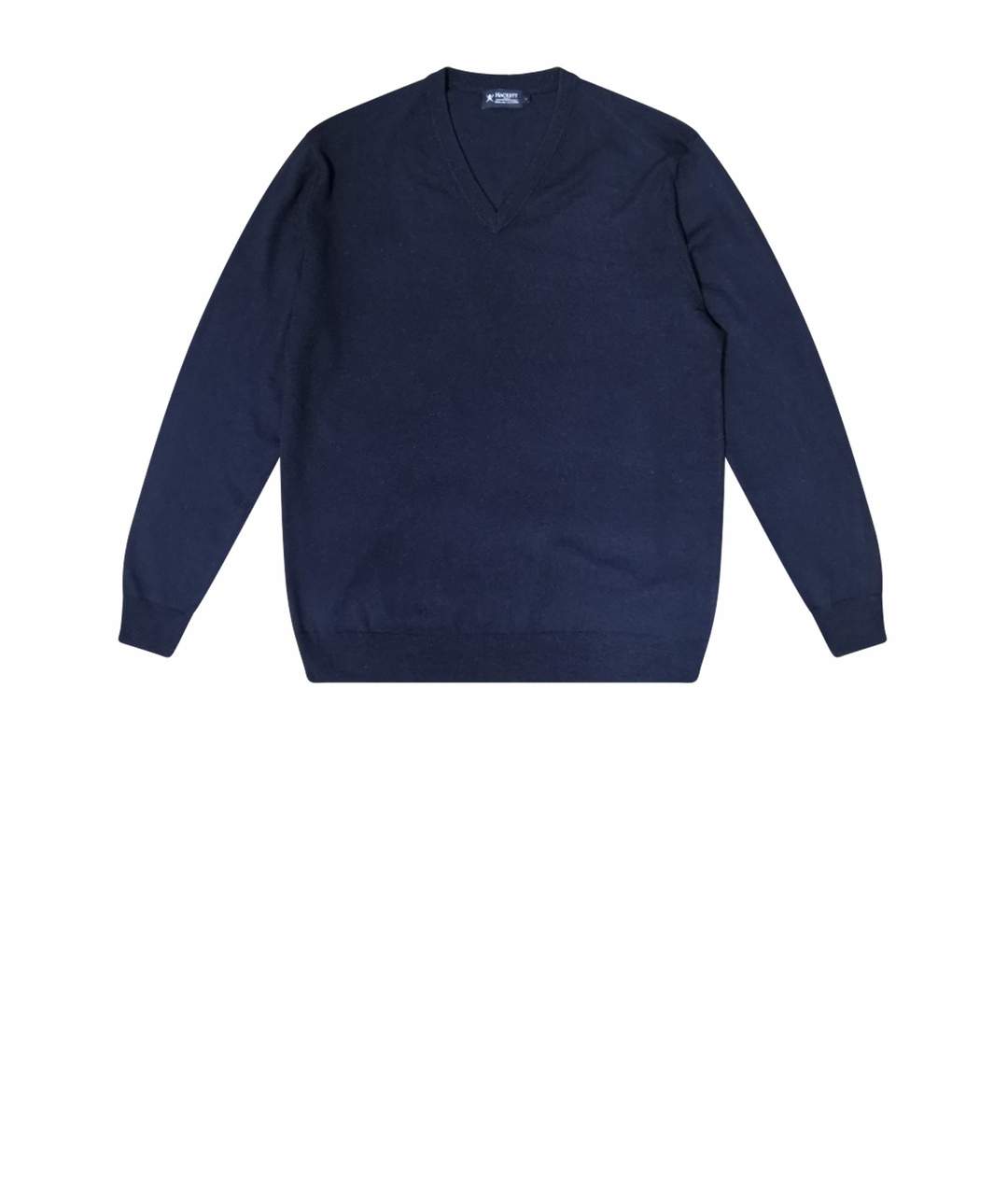 HACKETT Темно-синий шерстяной джемпер / свитер, фото 1