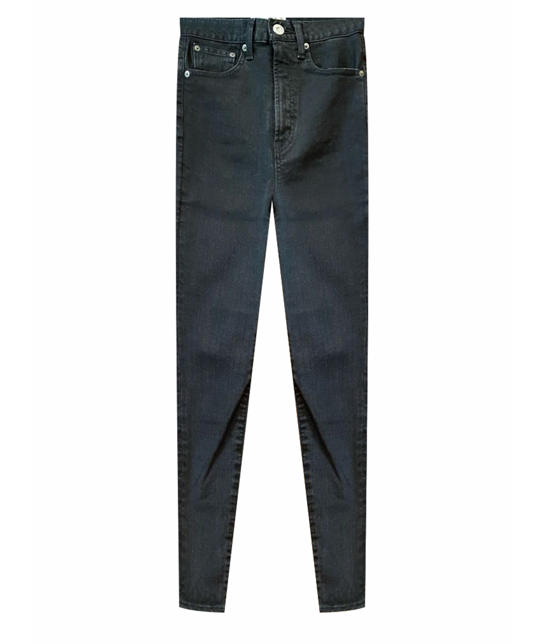 MOUSSY Черные хлопковые джинсы слим, фото 1