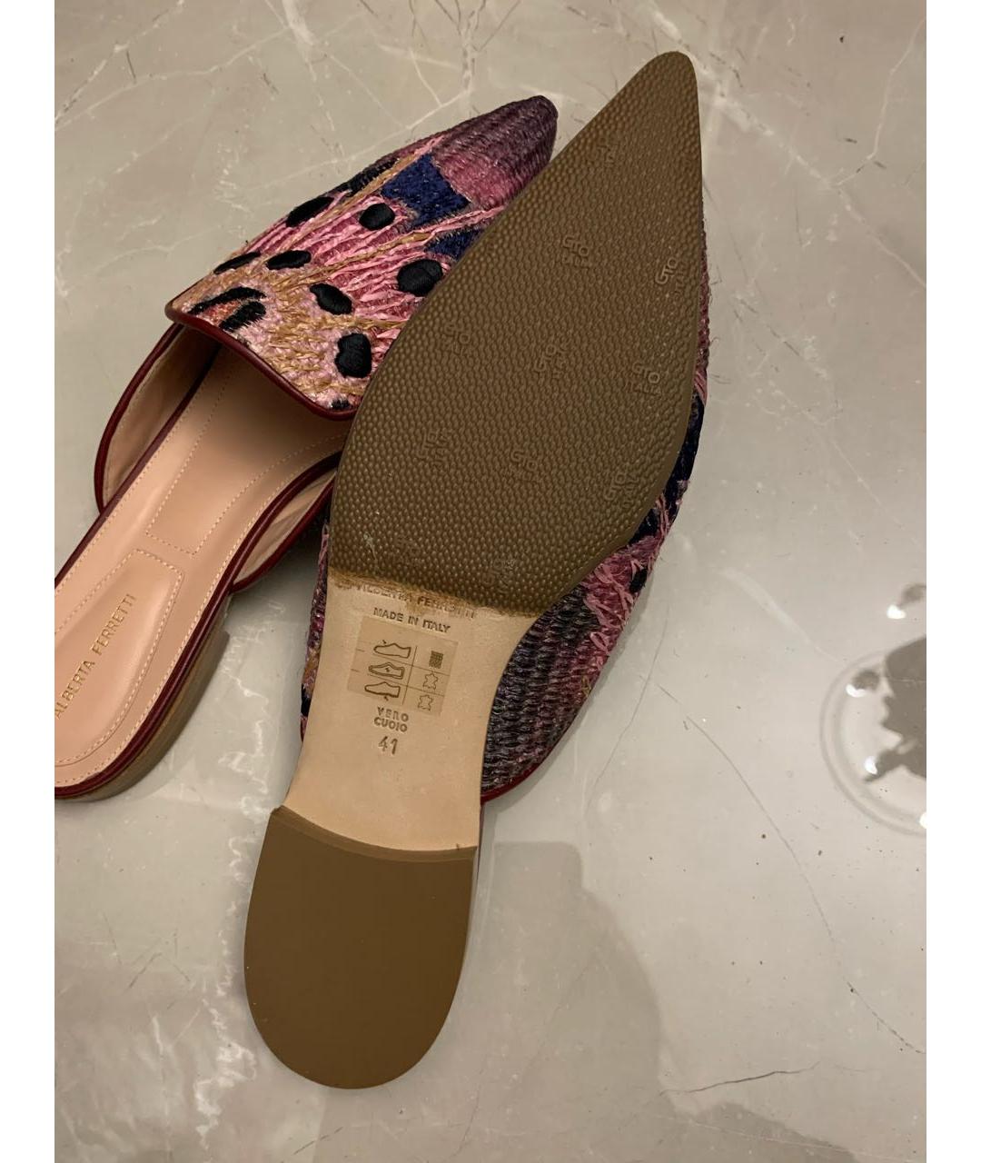 ALBERTA FERRETTI Мульти мюли, фото 4