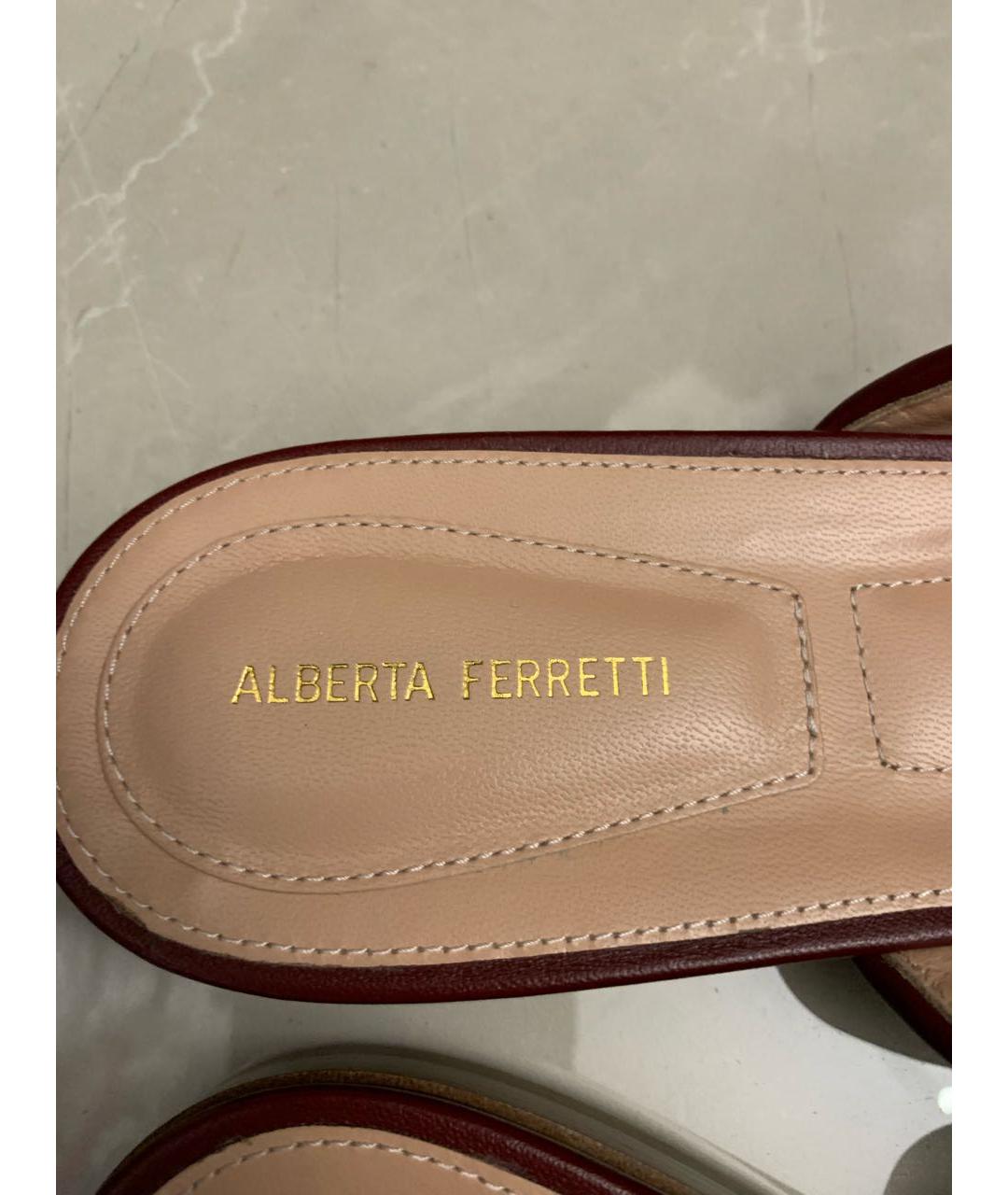 ALBERTA FERRETTI Мульти мюли, фото 8