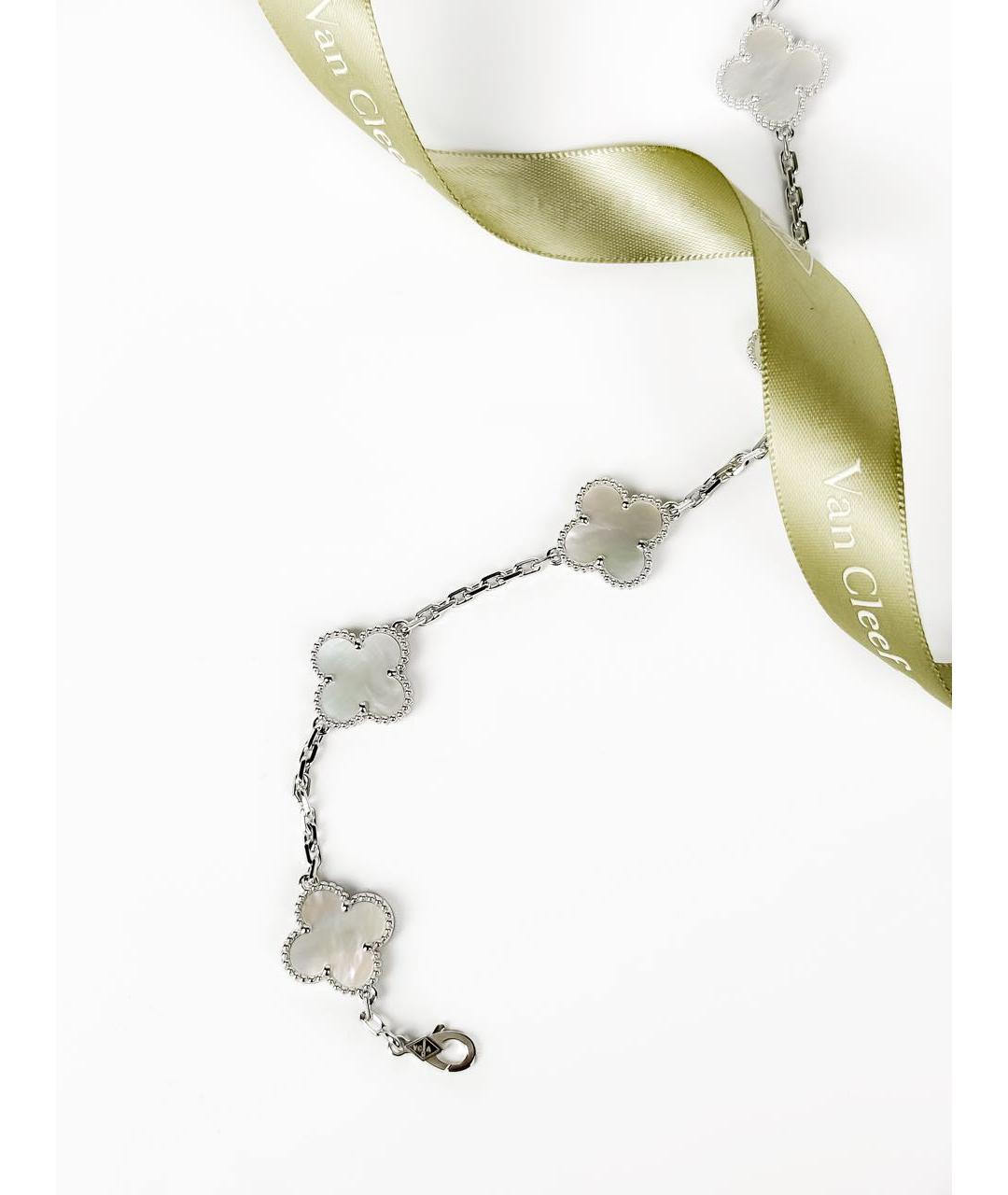 VAN CLEEF & ARPELS Белый браслет из белого золота, фото 3