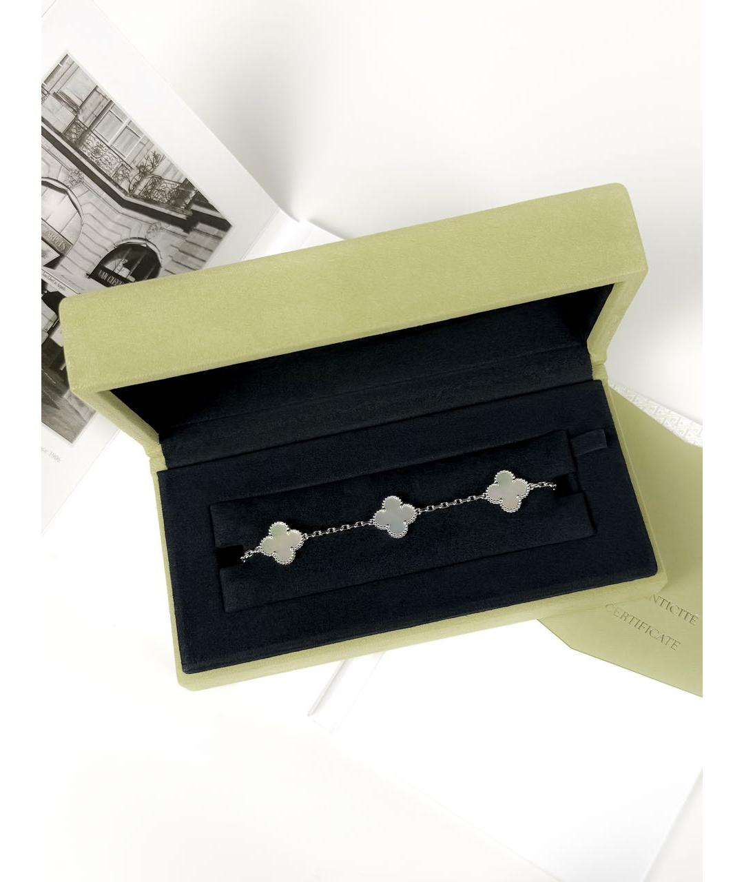 VAN CLEEF & ARPELS Белый браслет из белого золота, фото 2