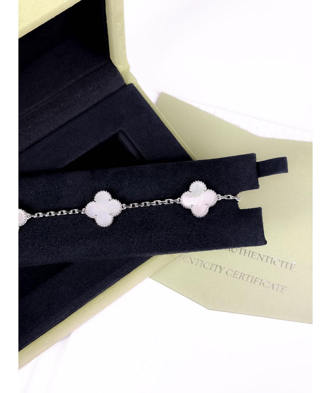 VAN CLEEF & ARPELS Белый браслет из белого золота, фото 5