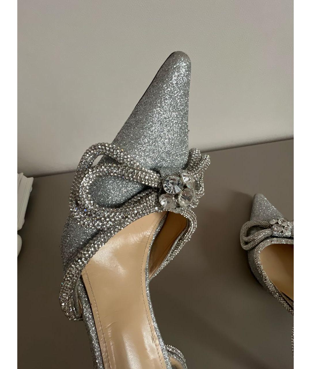 MACH&MACH Серебряные кожаные туфли, фото 7