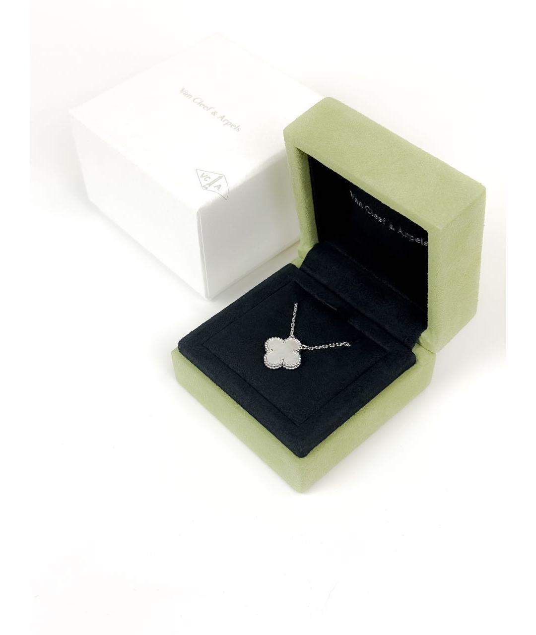 VAN CLEEF & ARPELS Белая подвеска из белого золота, фото 4