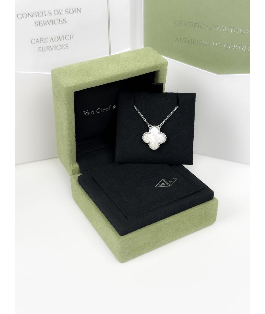 VAN CLEEF & ARPELS Белая подвеска из белого золота, фото 2