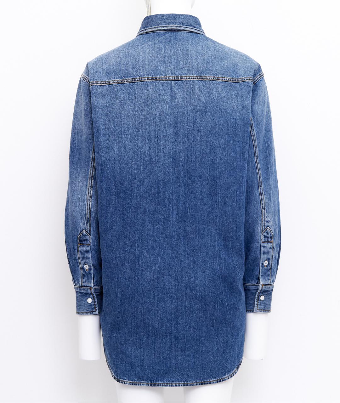 GUCCI Синяя хлопковая куртка, фото 2