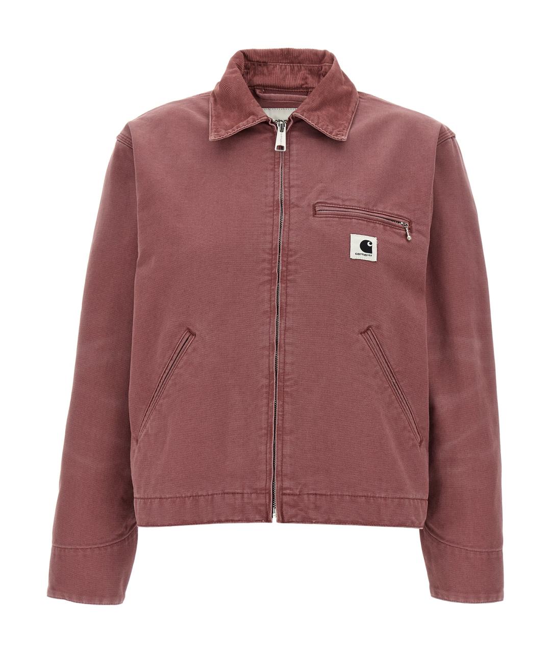 CARHARTT WIP Розовая хлопковая куртка, фото 1
