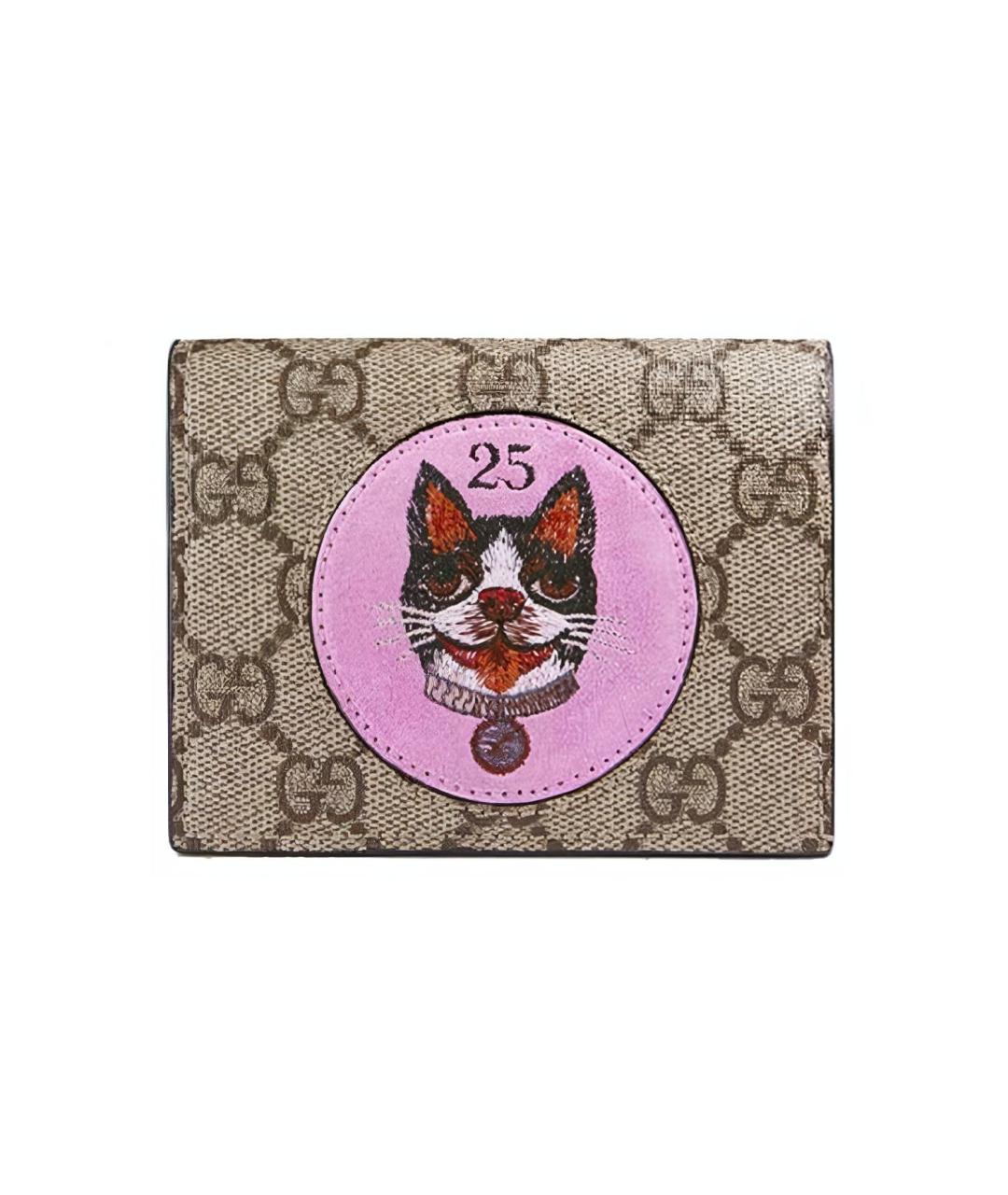 GUCCI Бежевый кошелек, фото 1