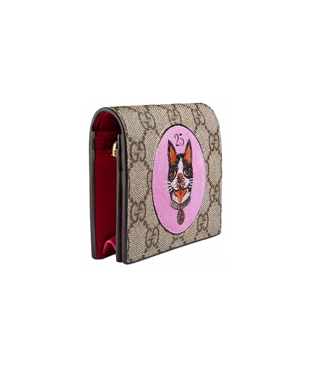 GUCCI Бежевый кошелек, фото 2