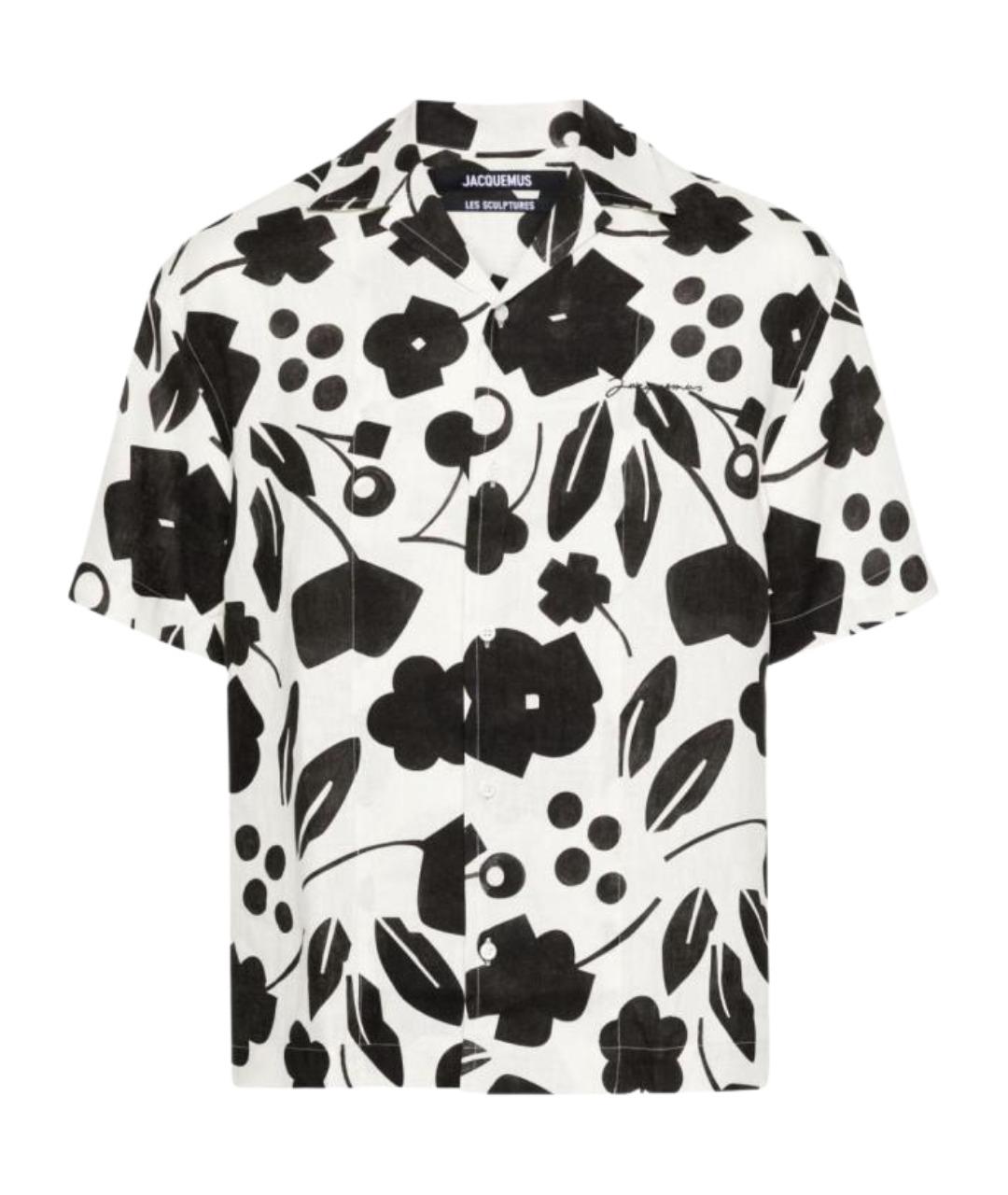 JACQUEMUS Белая футболка, фото 1