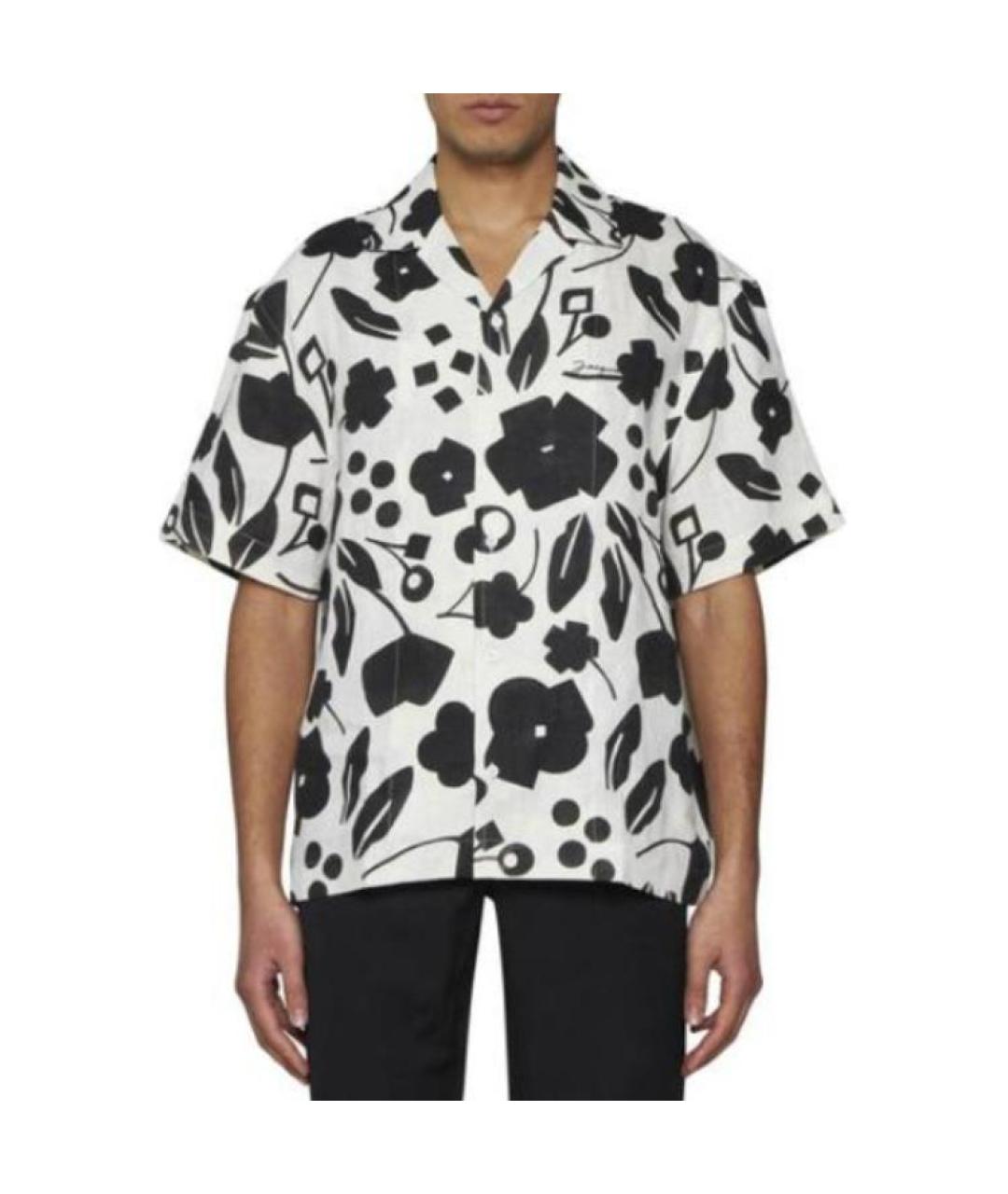 JACQUEMUS Белая футболка, фото 3