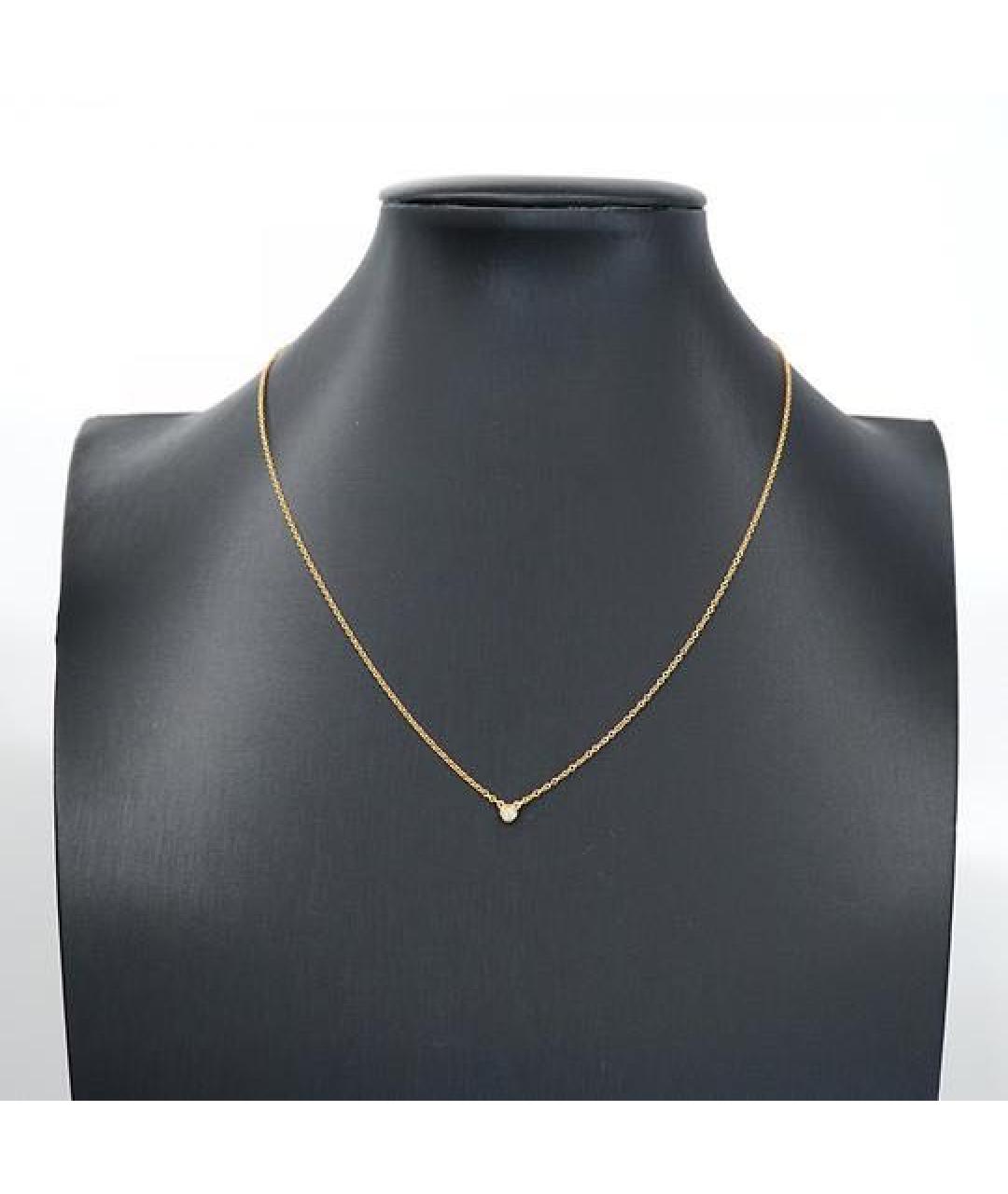 TIFFANY&CO Золотая подвеска из желтого золота, фото 6