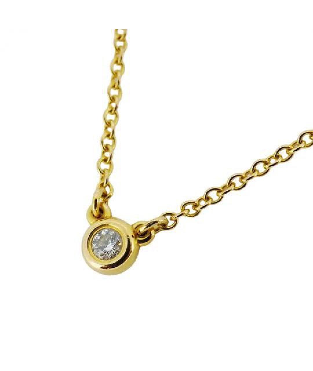 TIFFANY&CO Золотая подвеска из желтого золота, фото 2