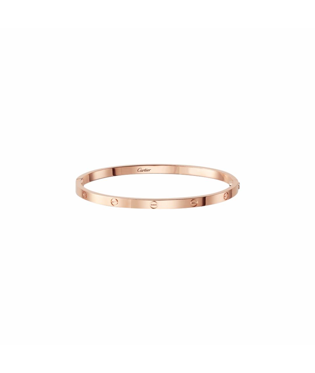 CARTIER Золотой браслет из розового золота, фото 1
