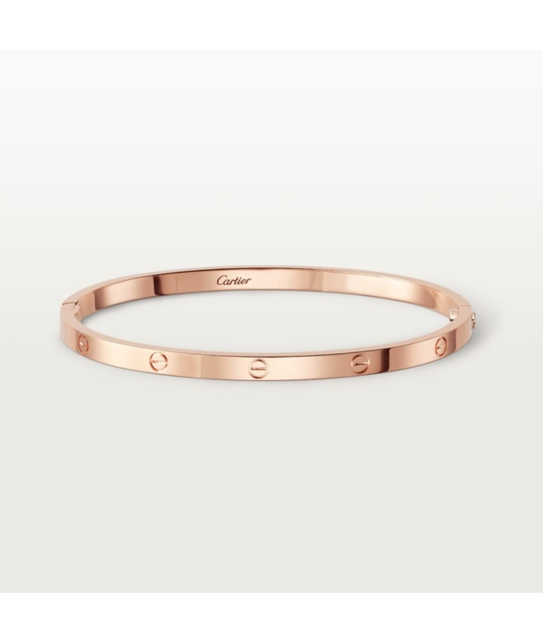 CARTIER Золотой браслет из розового золота, фото 9