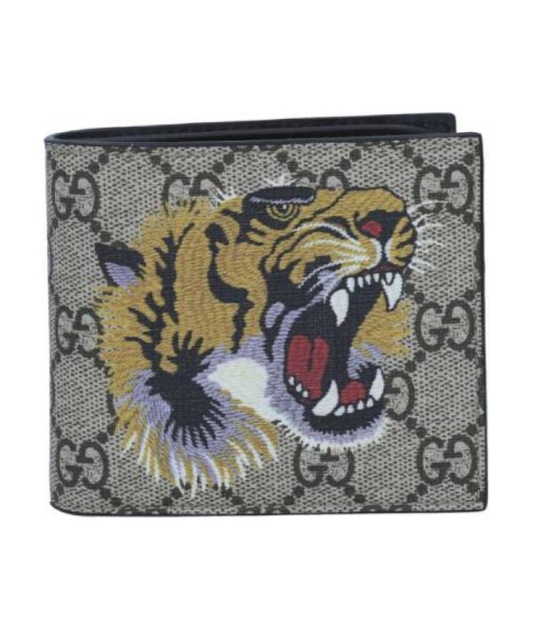 GUCCI Серый кошелек, фото 1