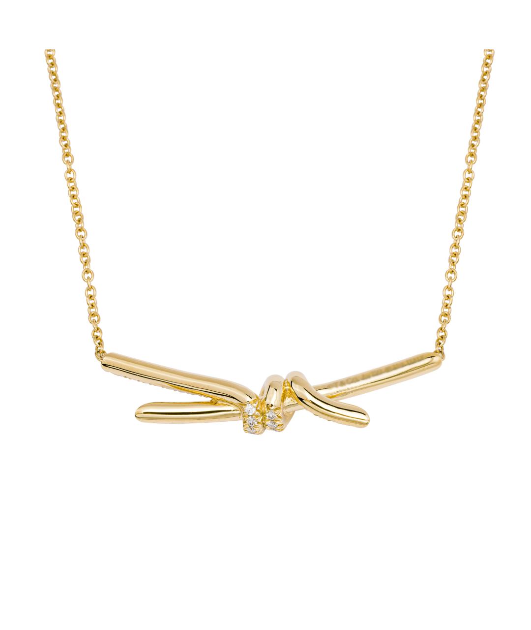 TIFFANY&CO Золотая подвеска из желтого золота, фото 3