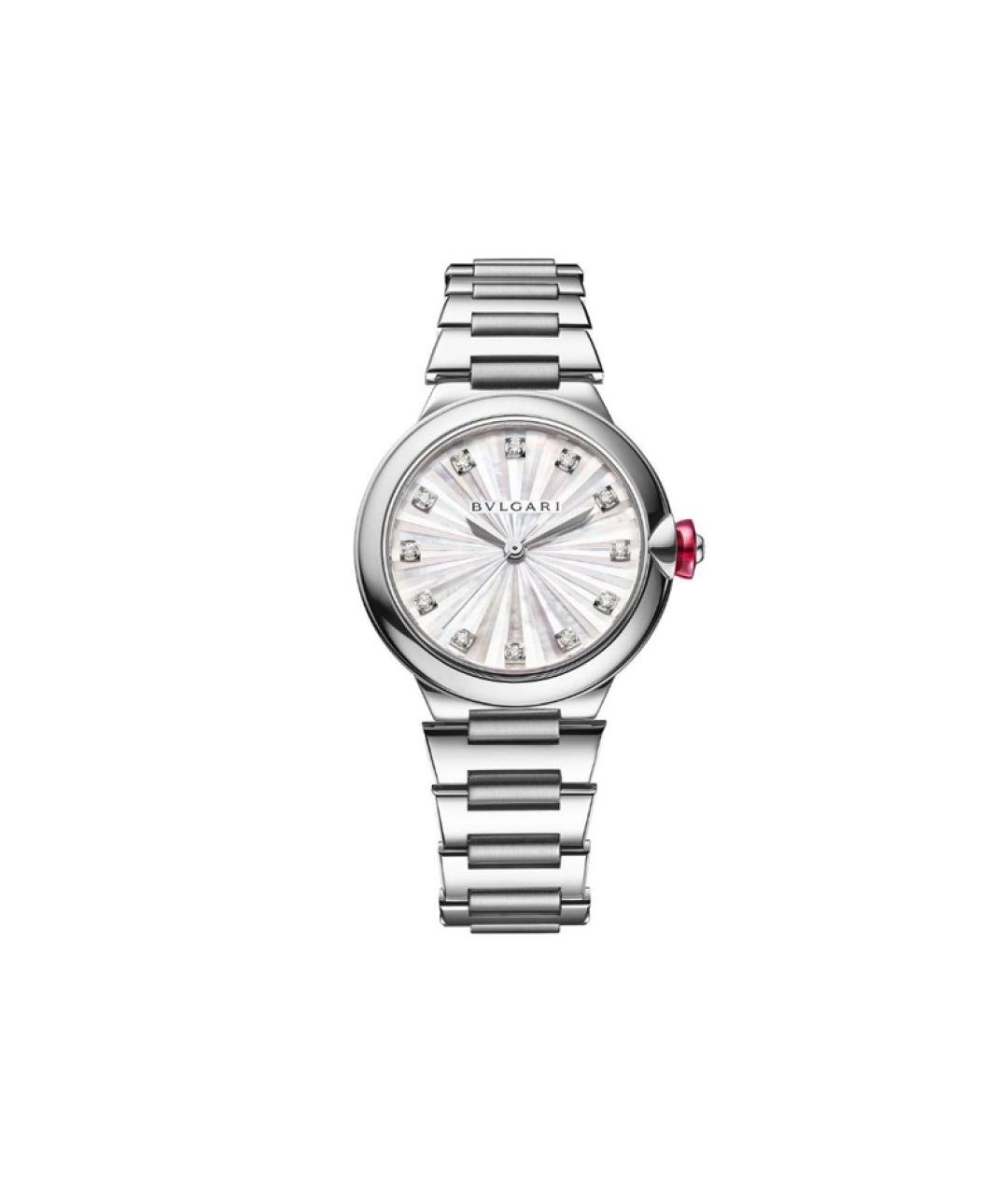 BVLGARI Белые часы, фото 1