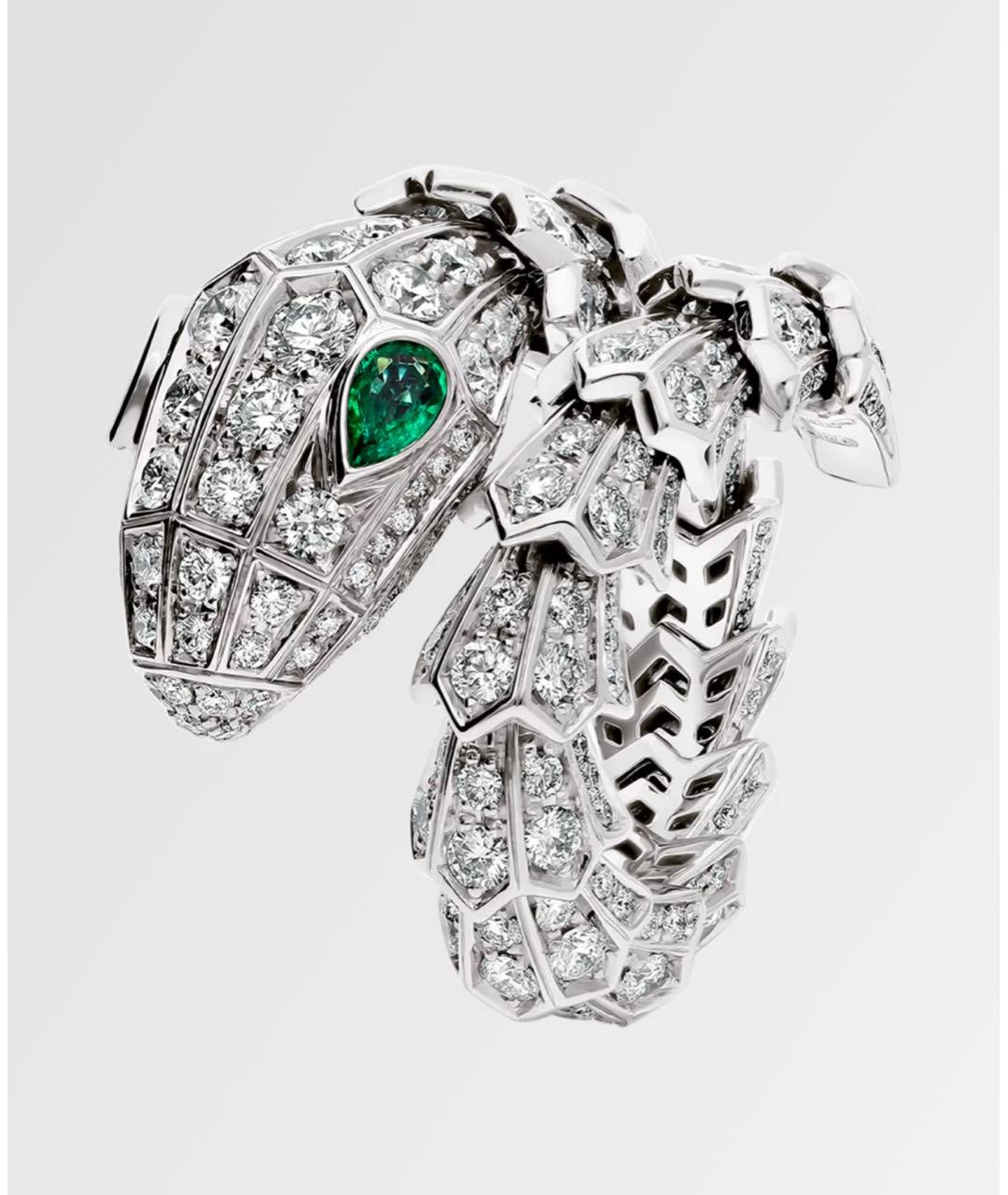 BVLGARI Кольцо из белого золота, фото 3