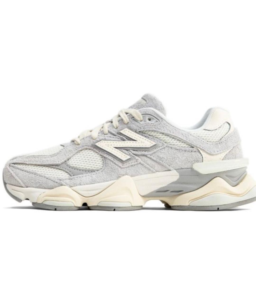 NEW BALANCE Серые замшевые кроссовки, фото 2