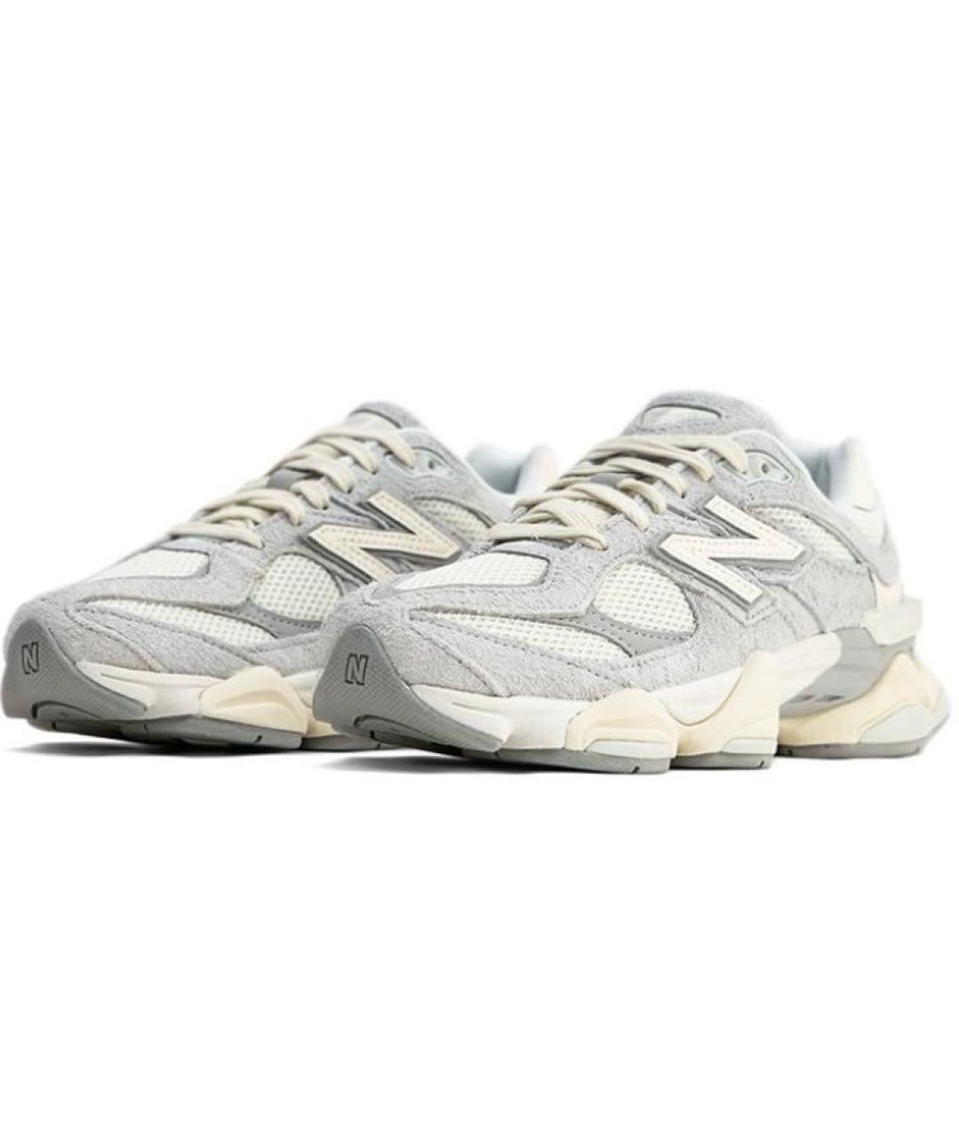 NEW BALANCE Серые замшевые кроссовки, фото 3