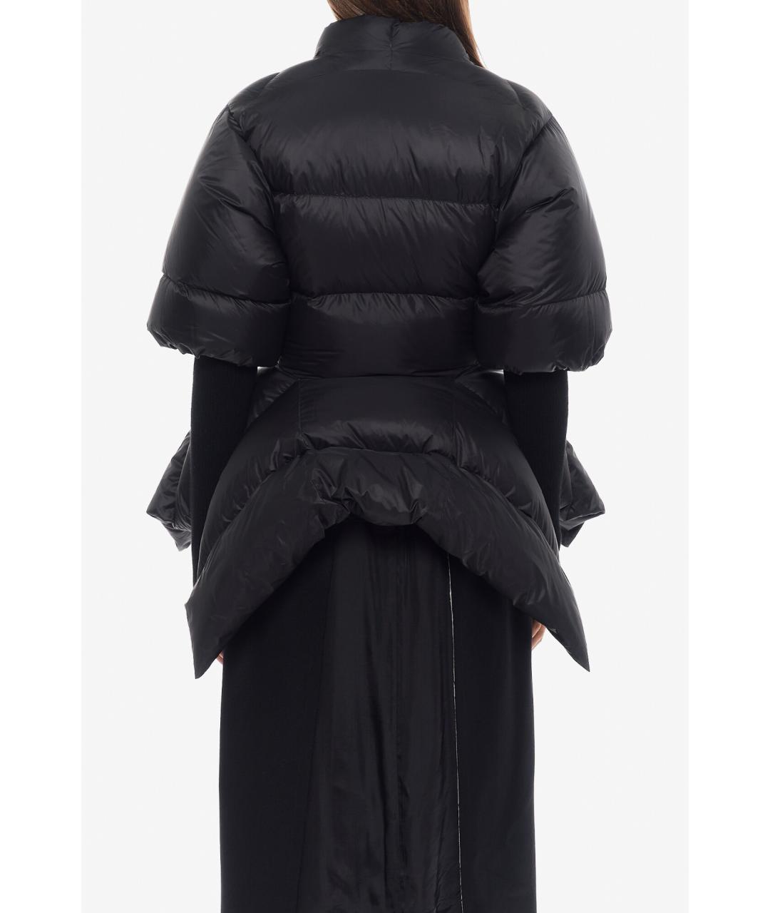 RICK OWENS Черный пуховик, фото 4