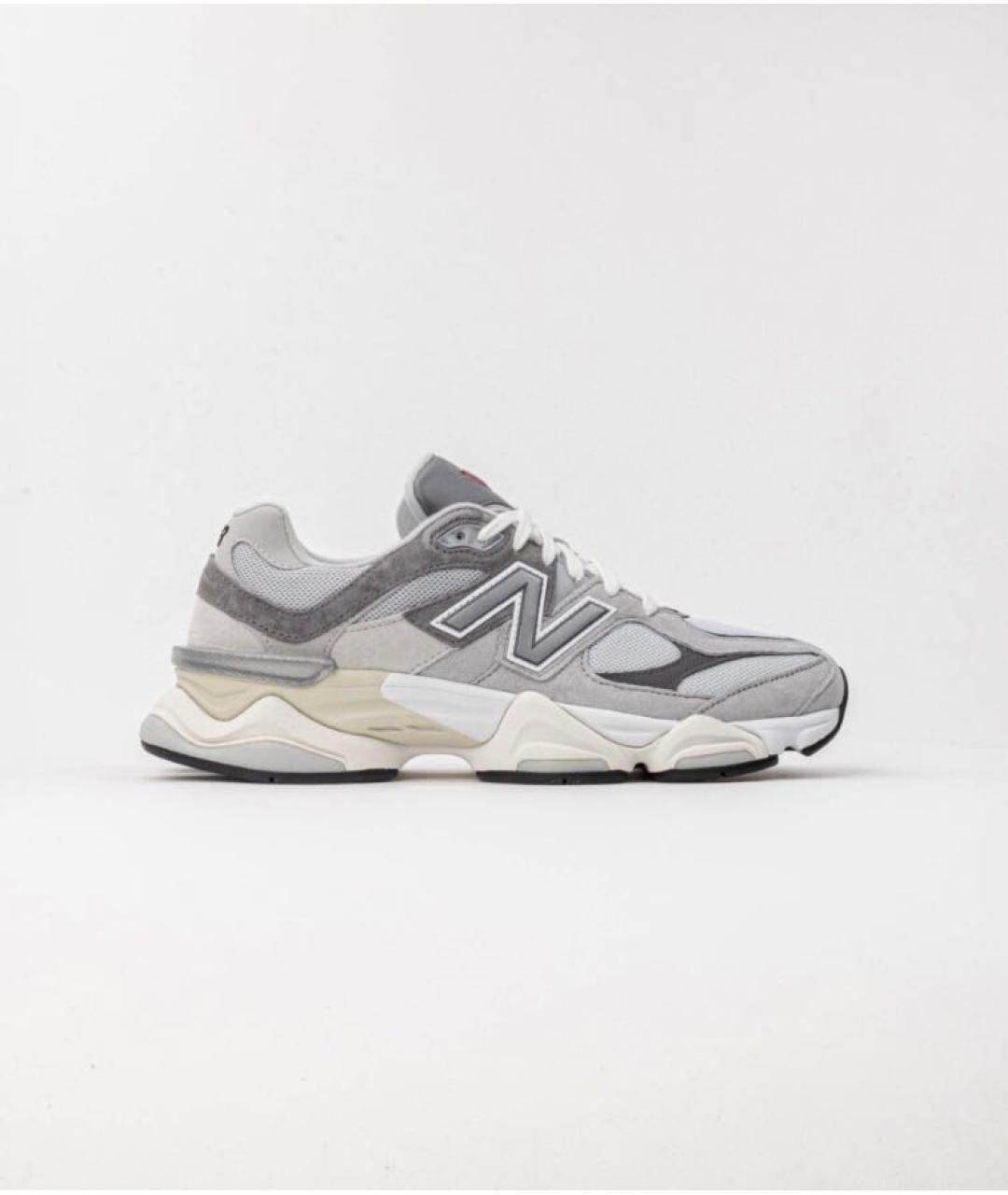 NEW BALANCE Антрацитовые замшевые кроссовки, фото 4