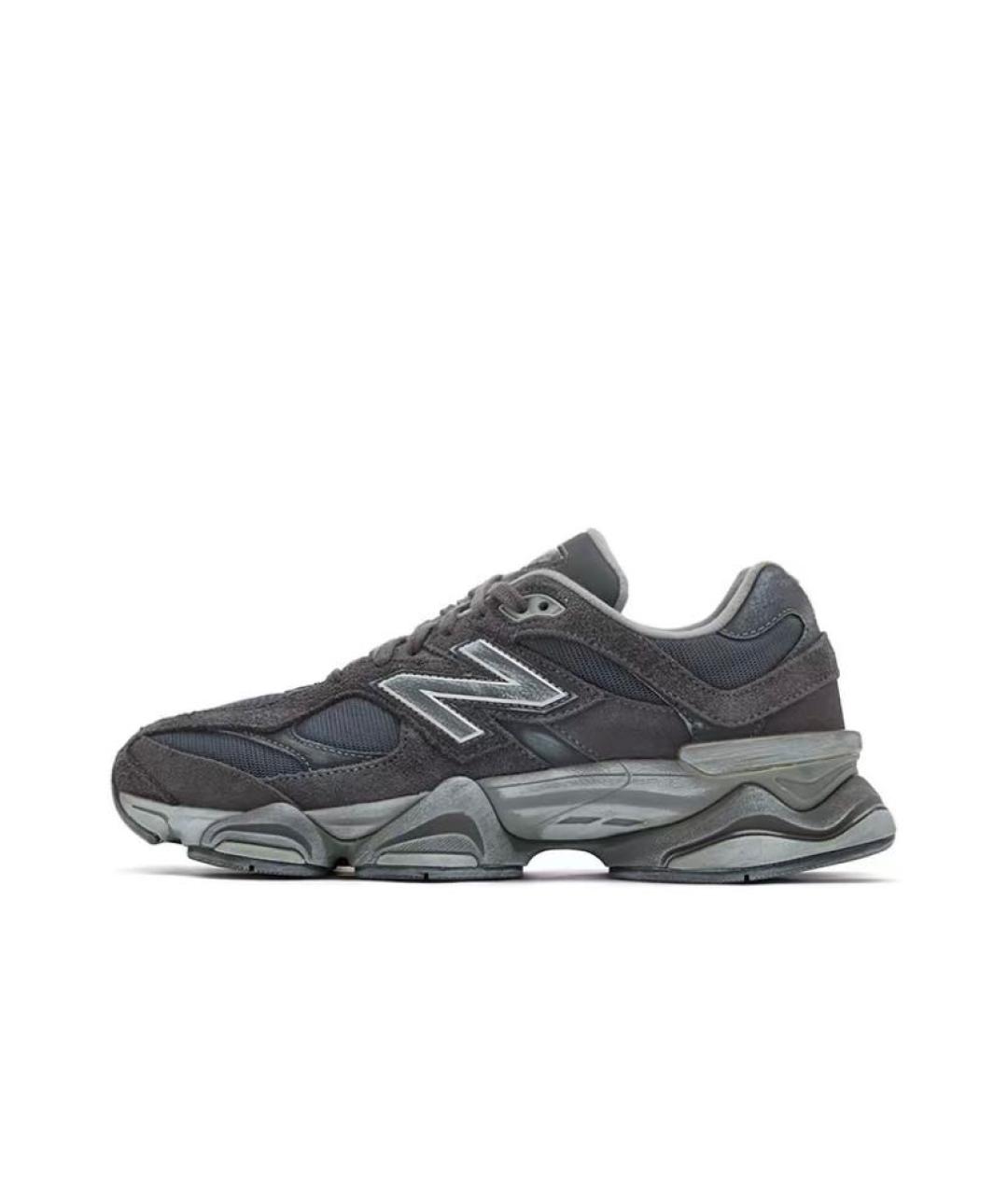 NEW BALANCE Антрацитовые замшевые кроссовки, фото 2