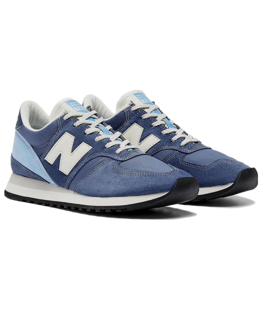NEW BALANCE Синие низкие кроссовки / кеды, фото 3