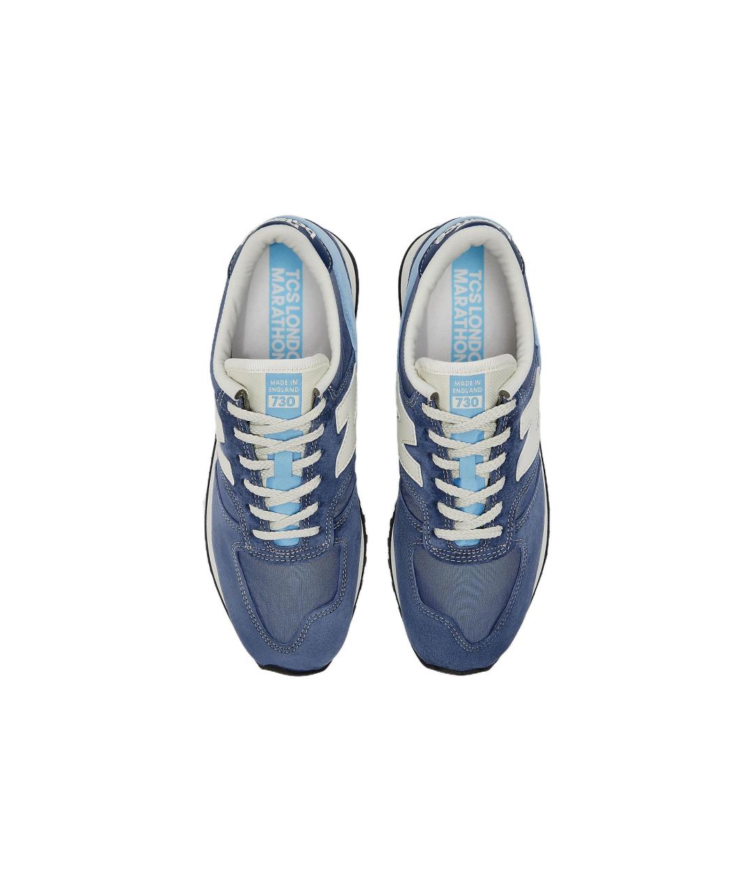 NEW BALANCE Синие низкие кроссовки / кеды, фото 4