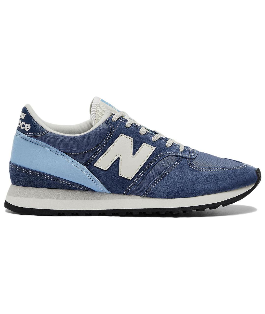 NEW BALANCE Синие низкие кроссовки / кеды, фото 1