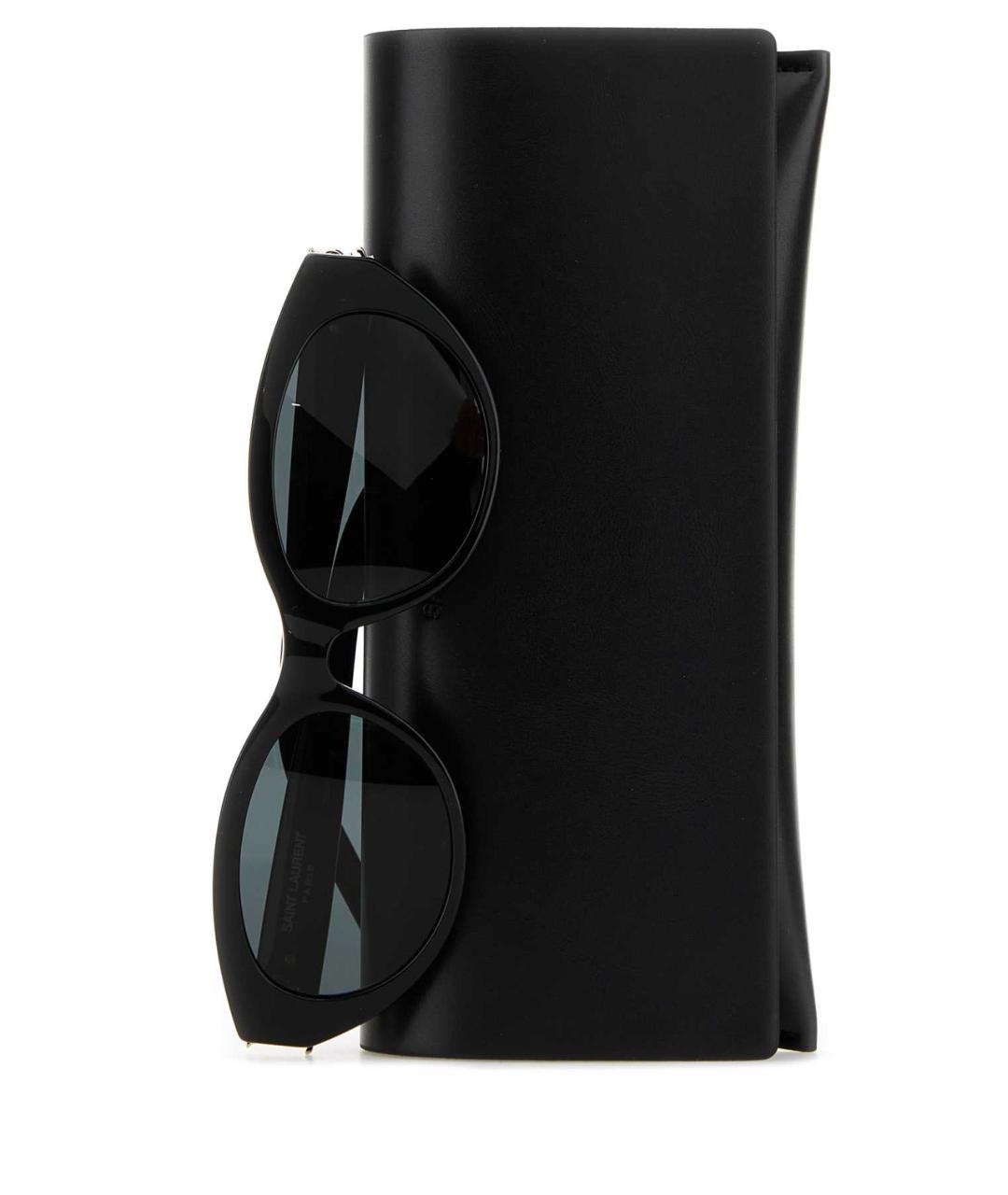 SAINT LAURENT Черные солнцезащитные очки, фото 3