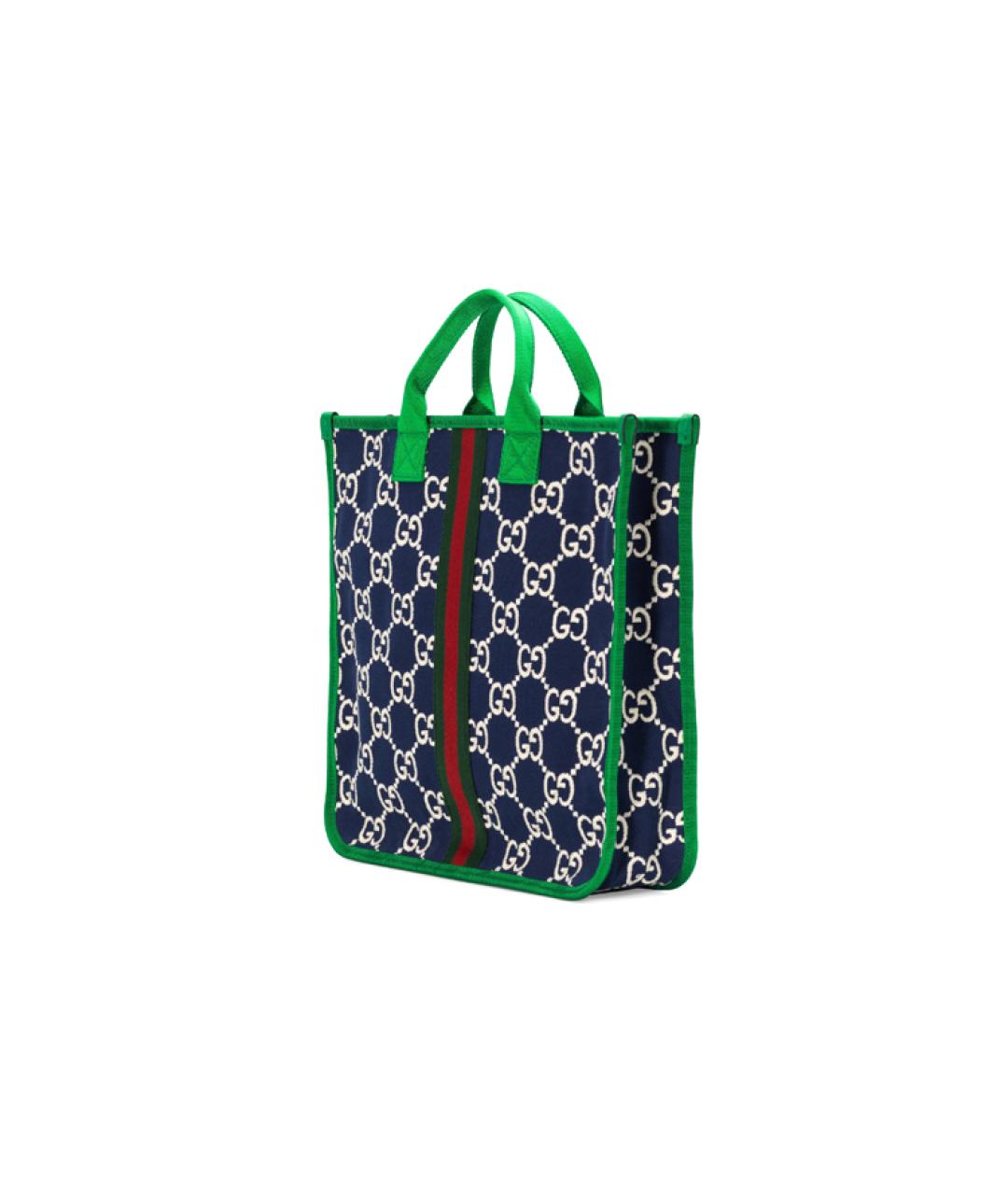 GUCCI Темно-синяя сумка через плечо, фото 2