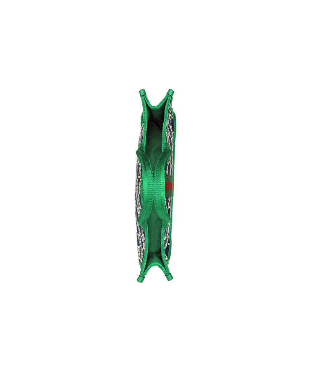 GUCCI Темно-синяя сумка через плечо, фото 5