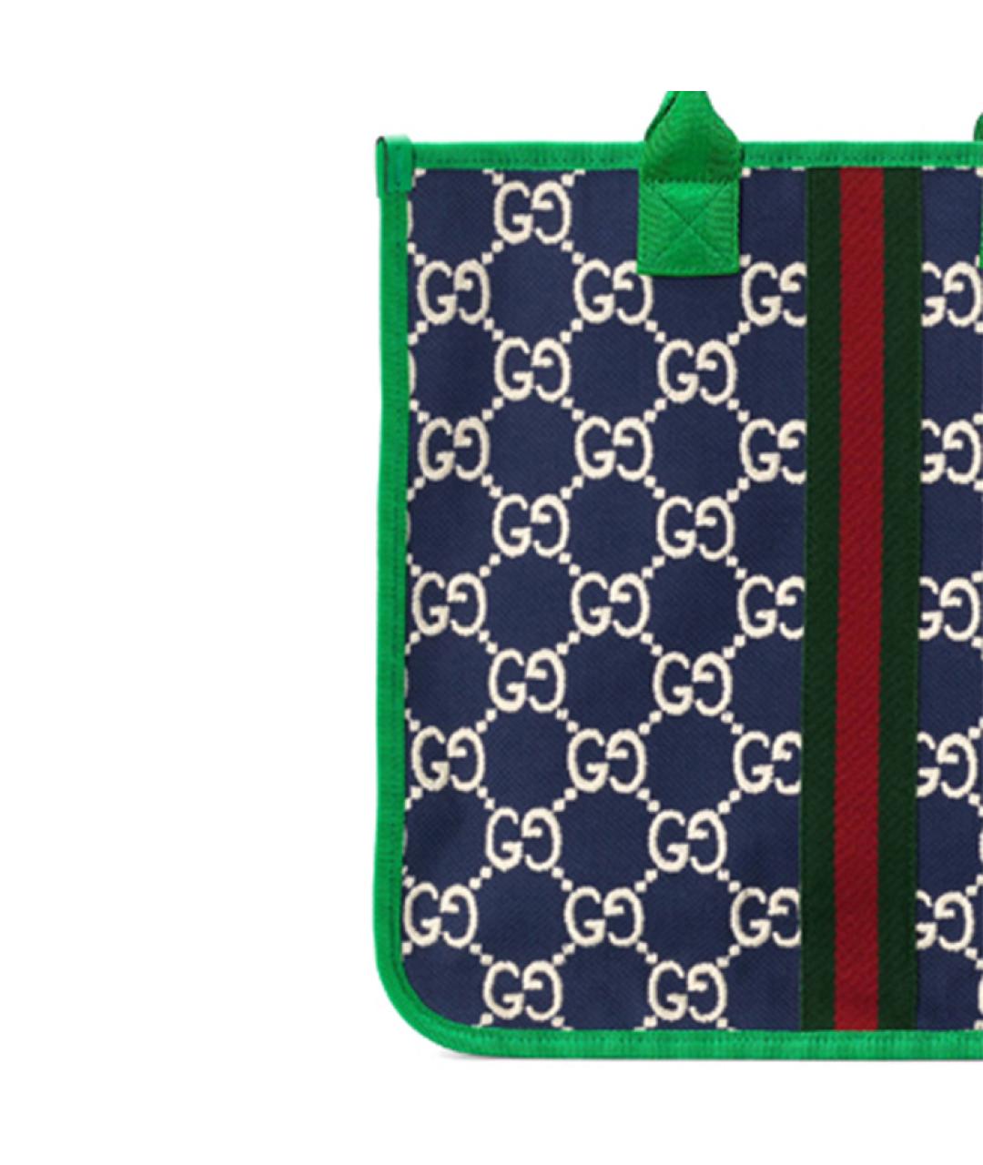 GUCCI Темно-синяя сумка через плечо, фото 8