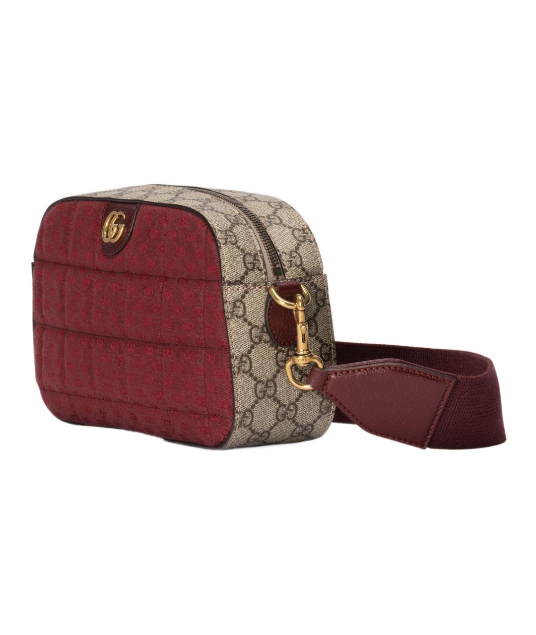 GUCCI Красная сумка через плечо, фото 2