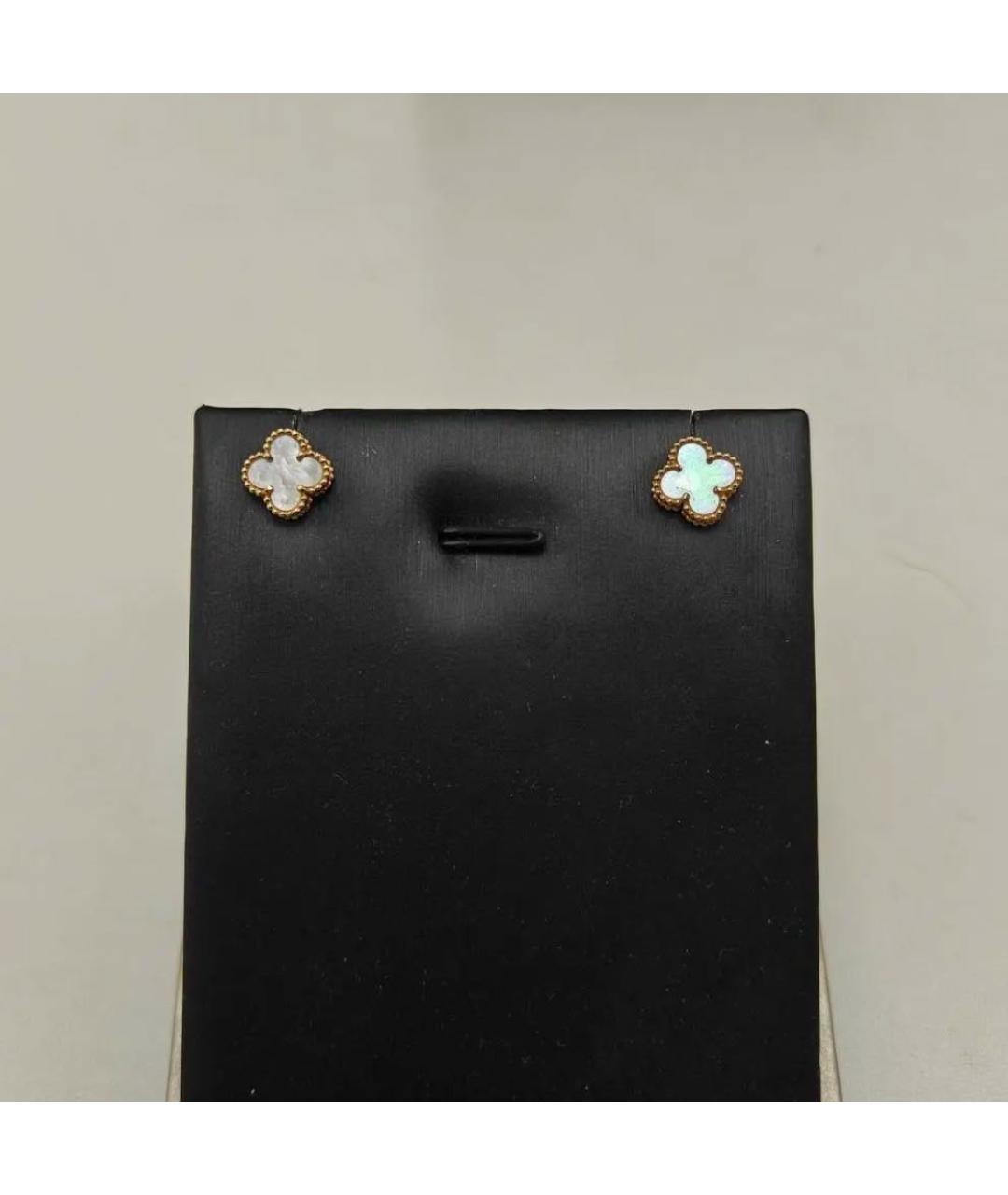 VAN CLEEF & ARPELS Золотые серьги из желтого золота, фото 7