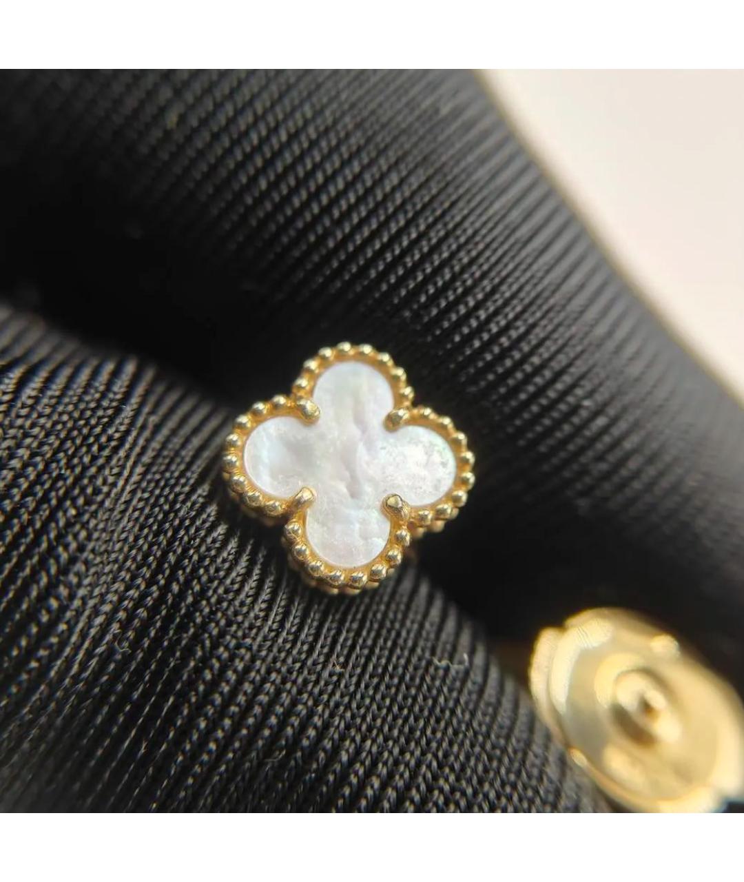 VAN CLEEF & ARPELS Золотые серьги из желтого золота, фото 3