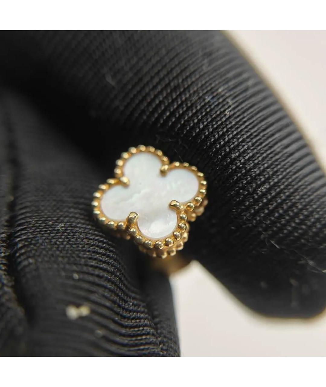 VAN CLEEF & ARPELS Золотые серьги из желтого золота, фото 4