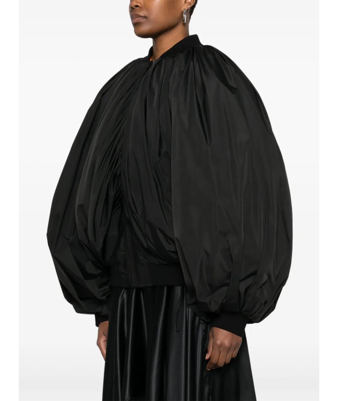 BALENCIAGA Черная полиэстеровая куртка, фото 3