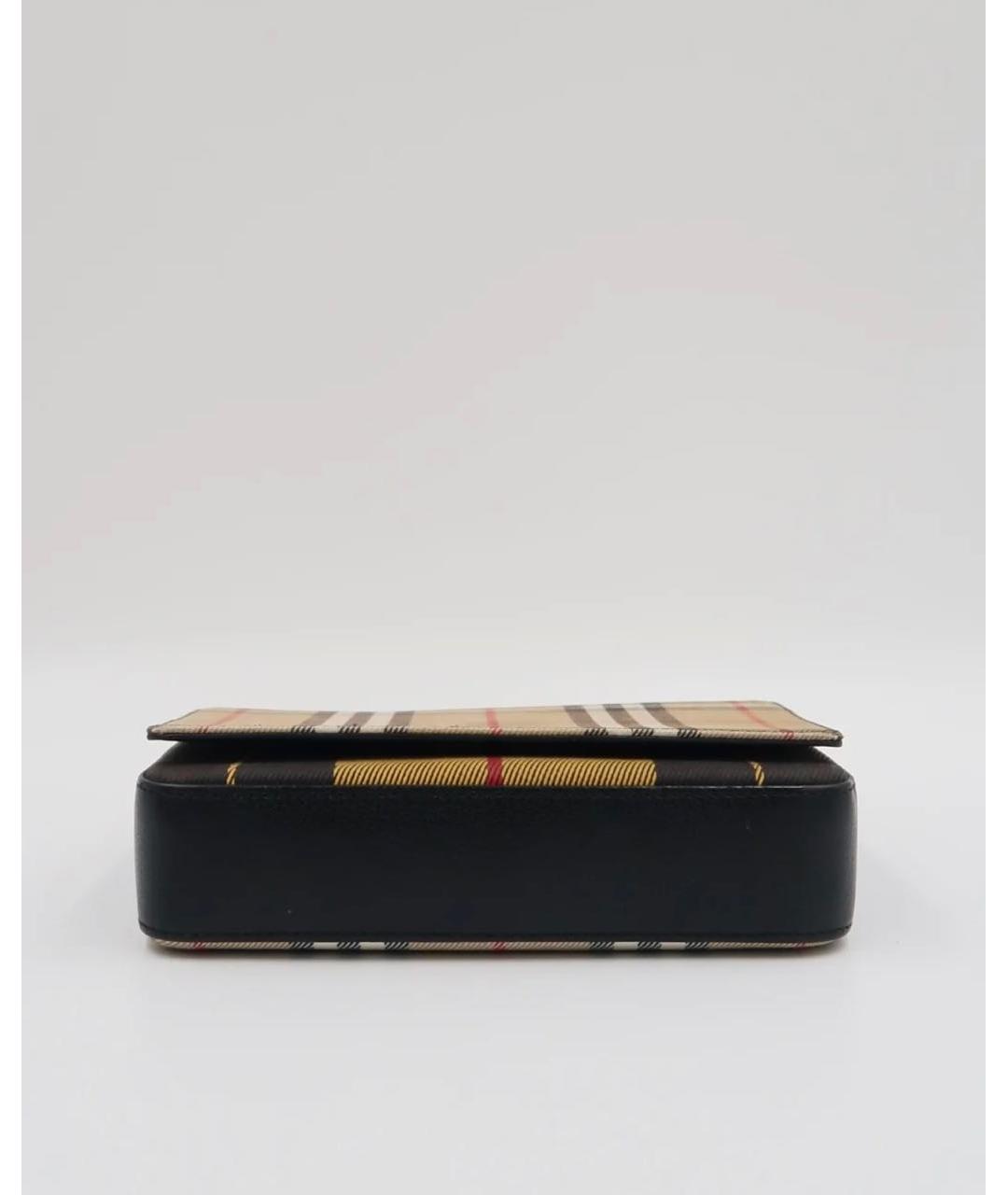 BURBERRY Кожаная сумка через плечо, фото 7
