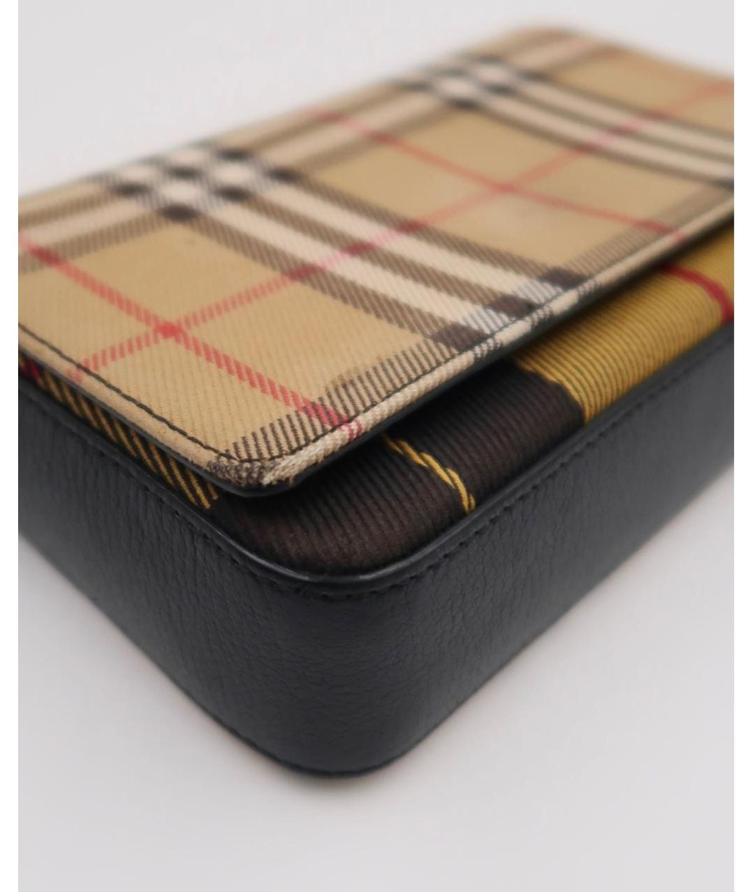 BURBERRY Кожаная сумка через плечо, фото 2