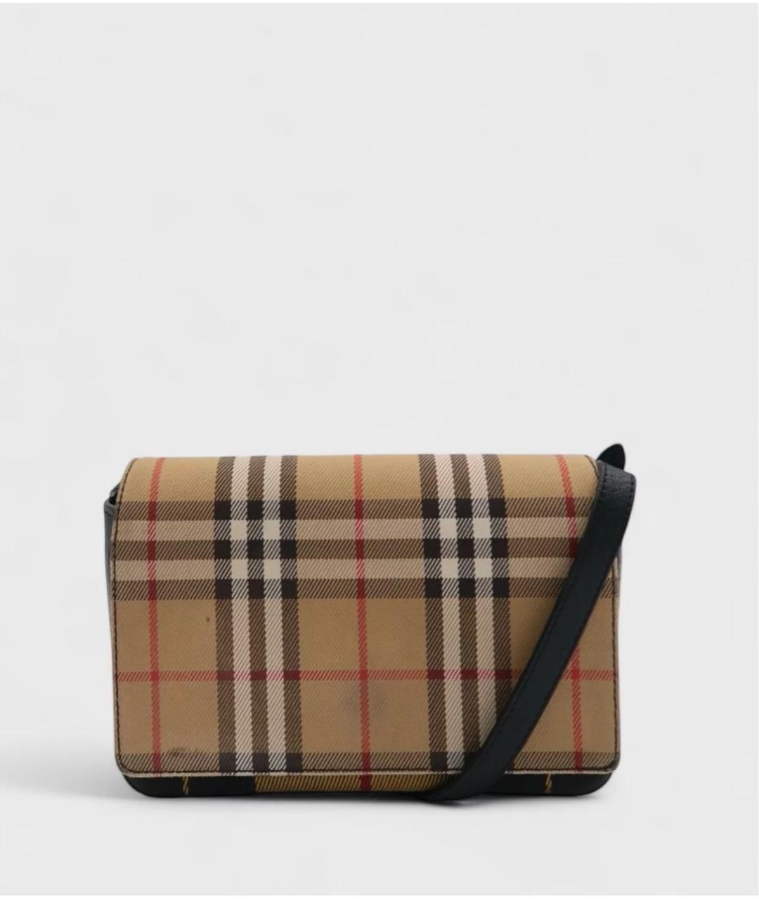 BURBERRY Кожаная сумка через плечо, фото 9