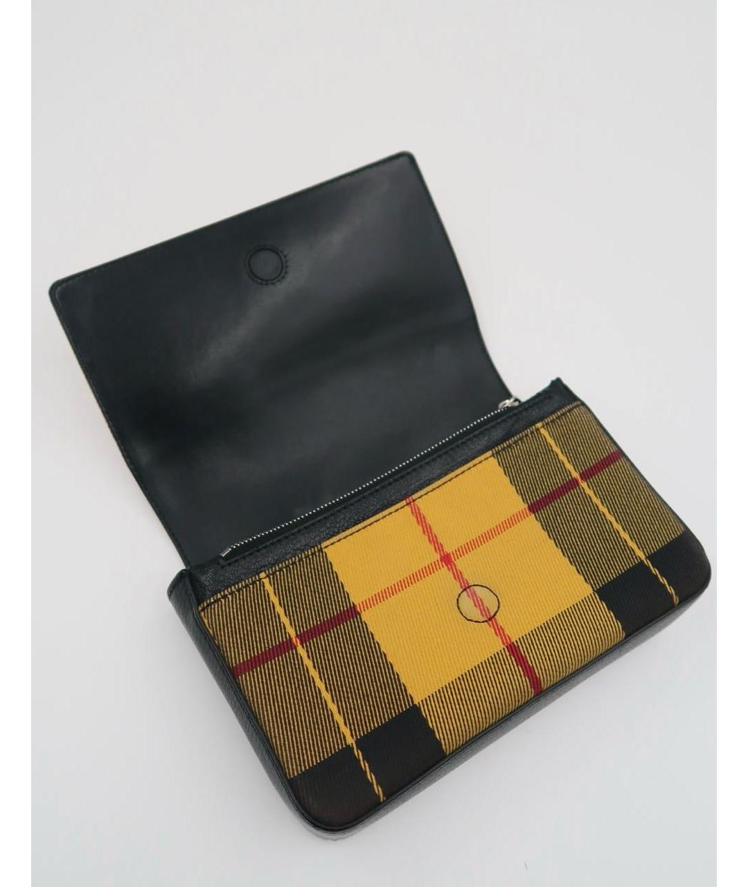 BURBERRY Кожаная сумка через плечо, фото 4